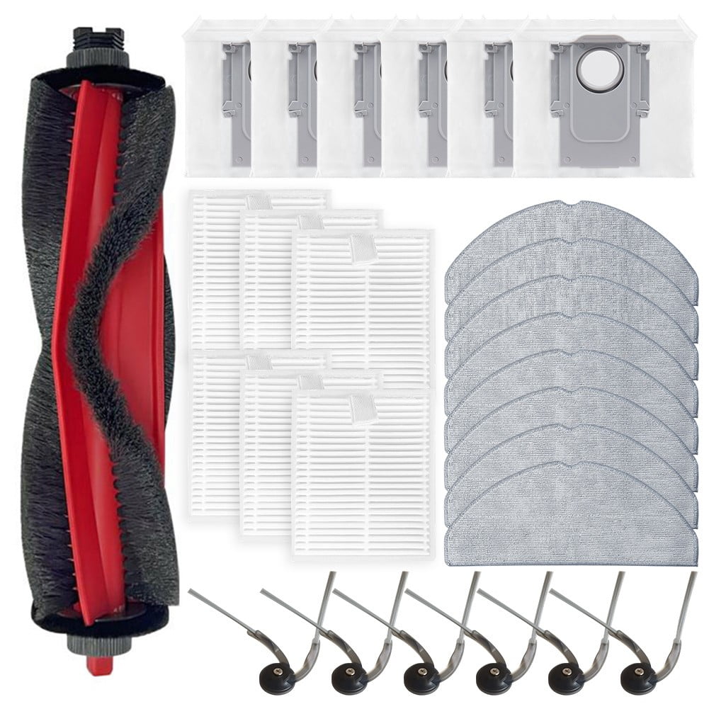 For Roborock For Q7 M5+ Replacement Accessory Set with Dust Bags and Brushes B - Image 2