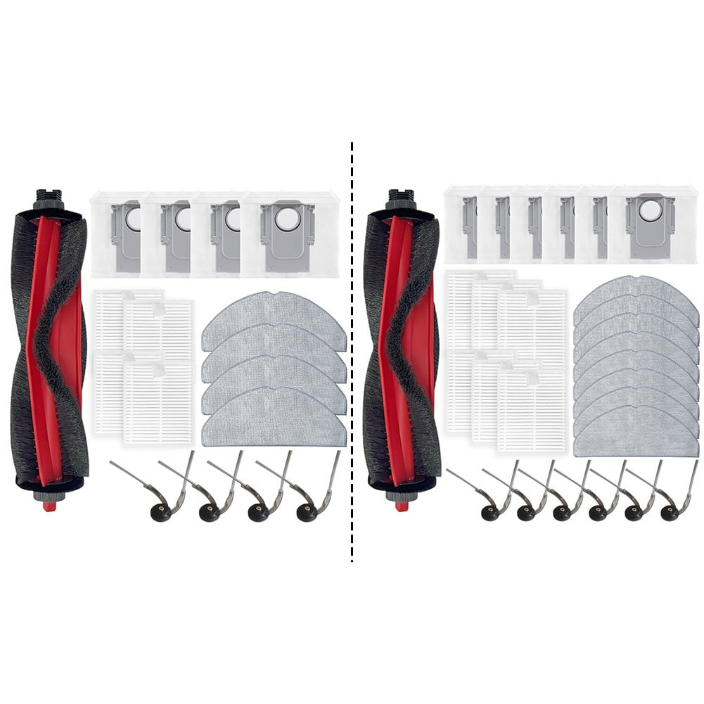 For Roborock For Q7 M5+ Replacement Accessory Set with Dust Bags and Brushes B - Image 5
