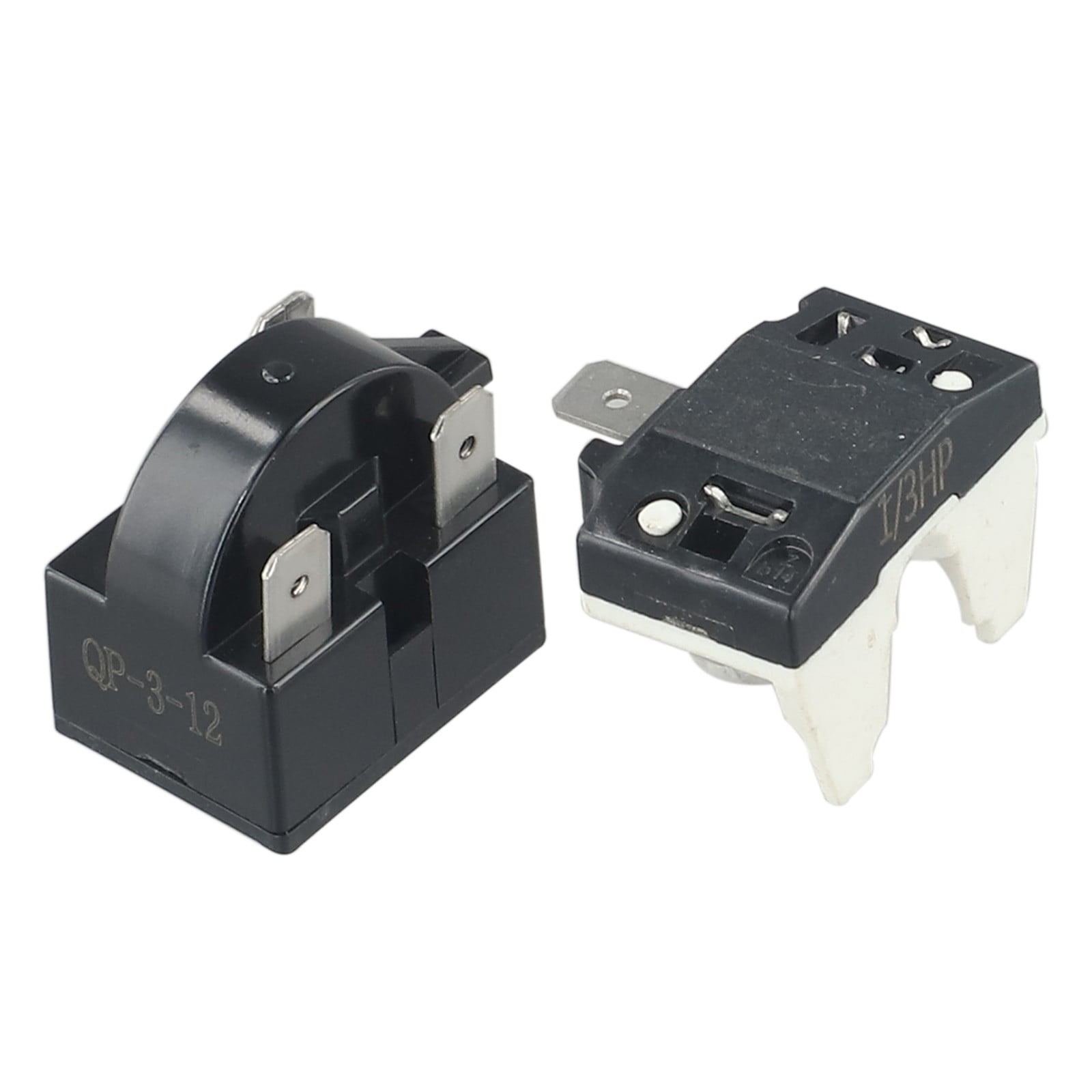 1 Set Refrigerator Ptc Starter Relay Replacement Compressor Overload Protector For Mini Fridges Coolers Easy To Install 3pin-12ohm+1/3HP - Image 7