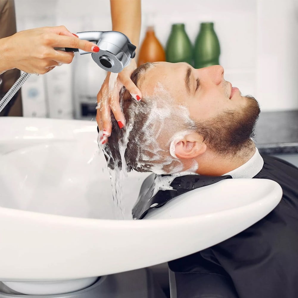 Washbasin Faucet External Hose Sprayer Head Shampoo Bed Pressurized Shower Head Hair Salon Barber Shop Sprayer Bath Accessories As Shown - Image 7