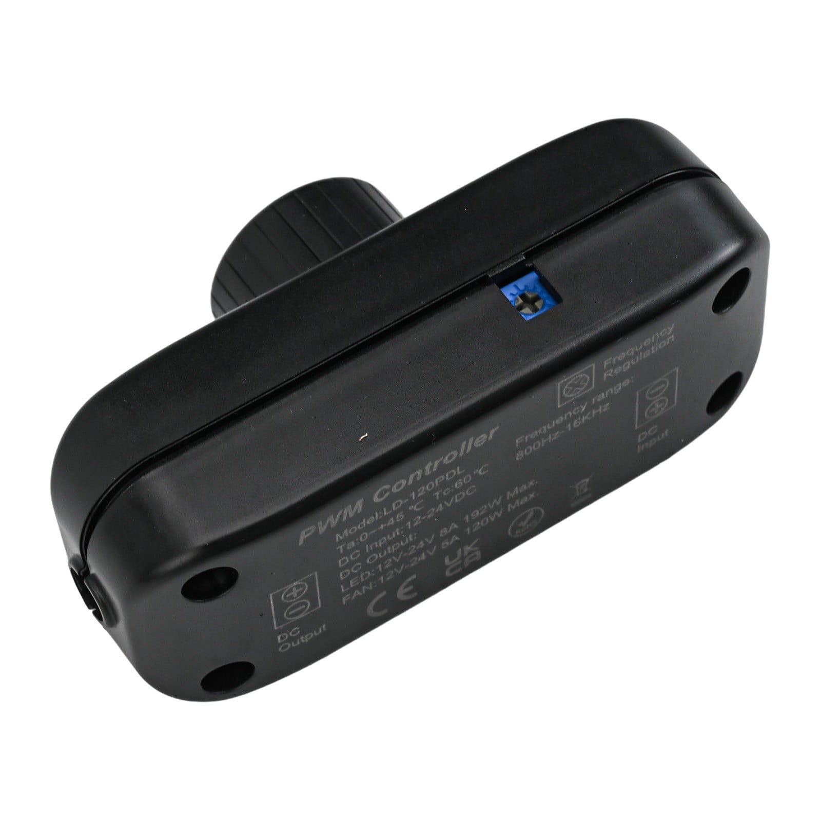 Inline Dimmer Switch For 12V 24V Led Lights Frequency Adjustable Push On/Off Rotary Control For Smooth Brightness Adjustment Black - Image 2
