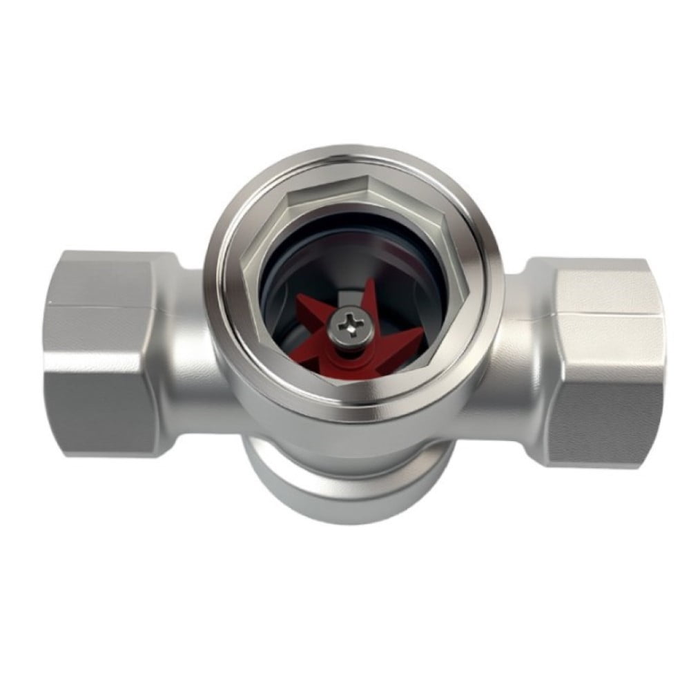 304 Stainless Steel Water Flow Indicator For Pipeline Monitoring Sight Glass DN8 - Image 1