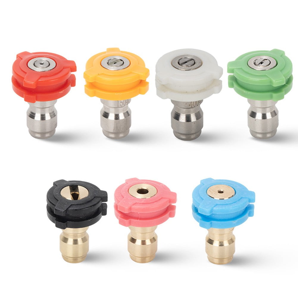 Car Washing Machine 1/4 Nozzle High Pressure Nozzle Fan-Shaped Quick Fittings 1.4 mm - Image 6