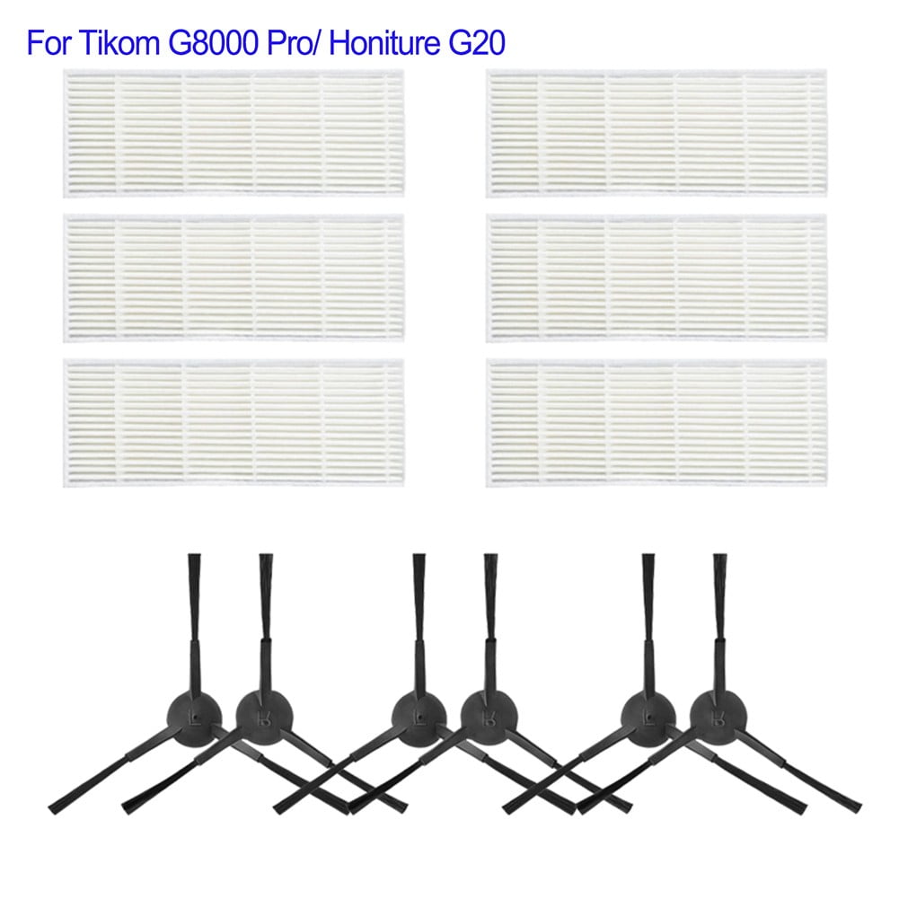 Main Roller Brush For Tikom G8000 Pro/Honiture G20 Vacuum Cleaner Accessories Roller Side Brush Filter Mop Cloths Sweeper Part C - Image 1