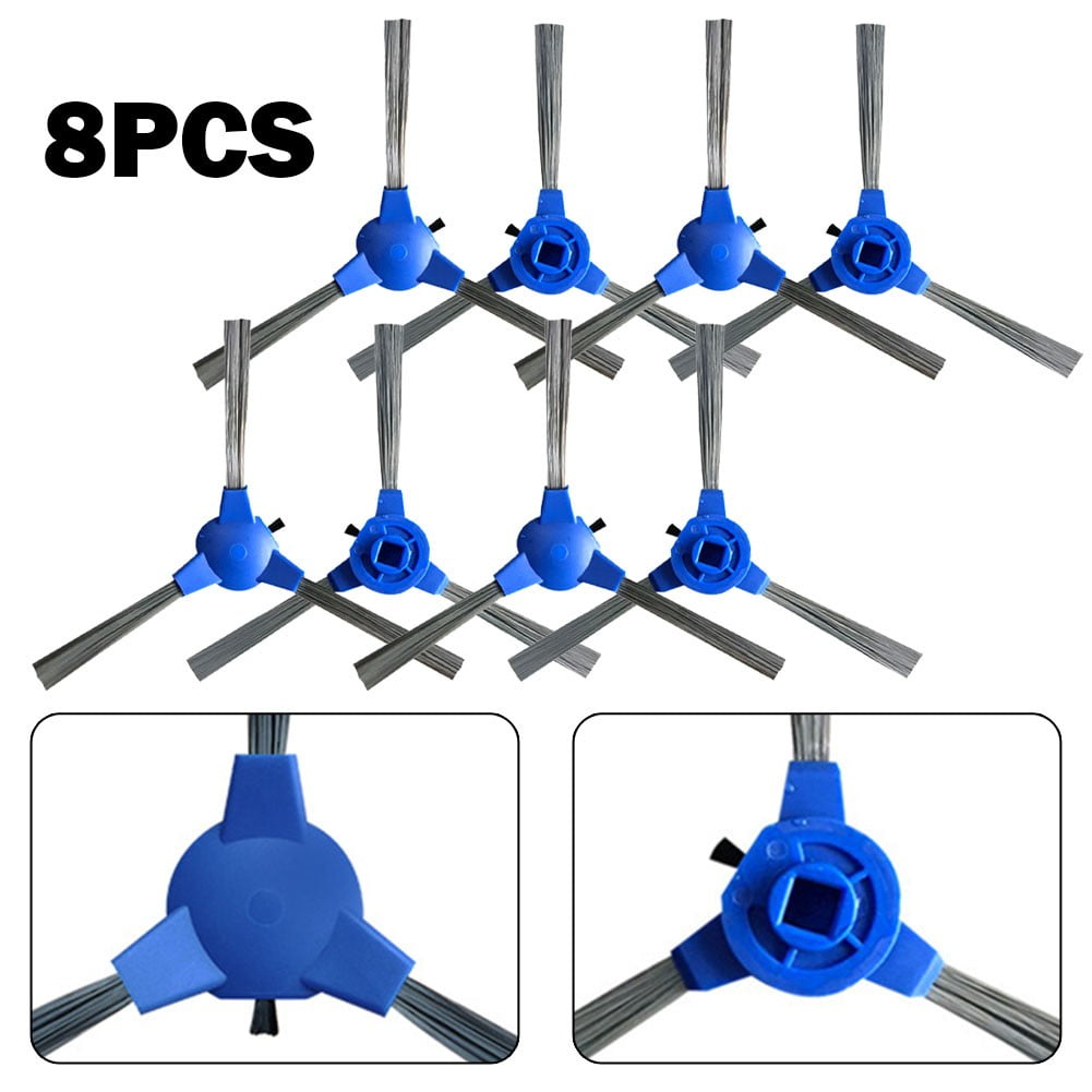 8Pcs Side Brushes For Ionvac Smartclean 2000 Robovac Vacuum Cleaner Household Vacuum Cleaner Brush Replace Attachment As Shown - Image 4