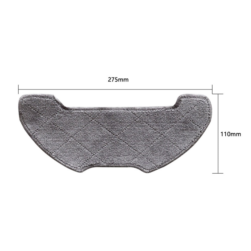 Replacement Mop Cloth Rag Mopping Cloths For Kingke Vacuum Sweeper Accessories As Shown - Image 6