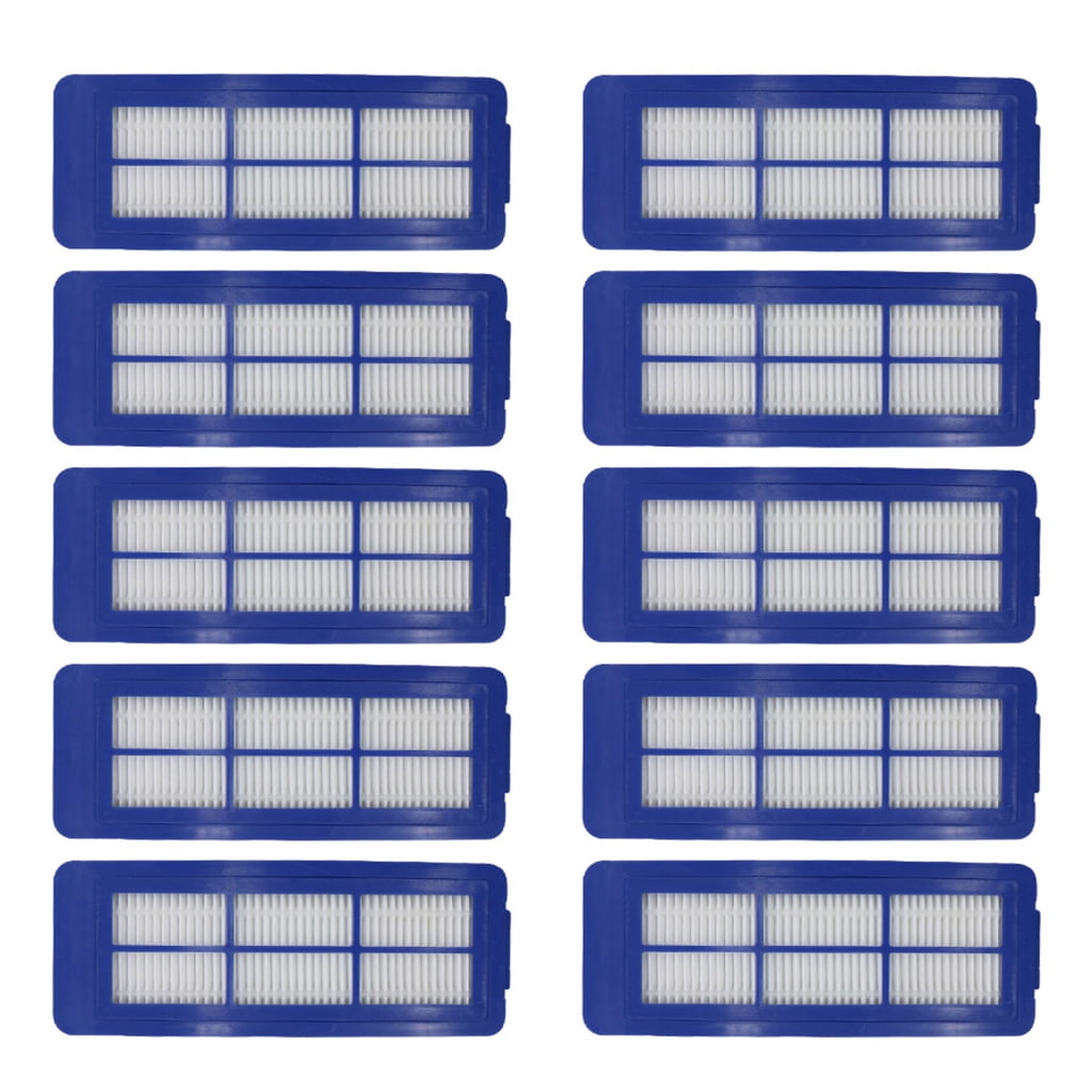 10PCS Filters Robot Vacuum Cleaner Part Accessories Robot Replacement Sweeper Tools Plastic Sweeping Robot Part Filters - Image 1
