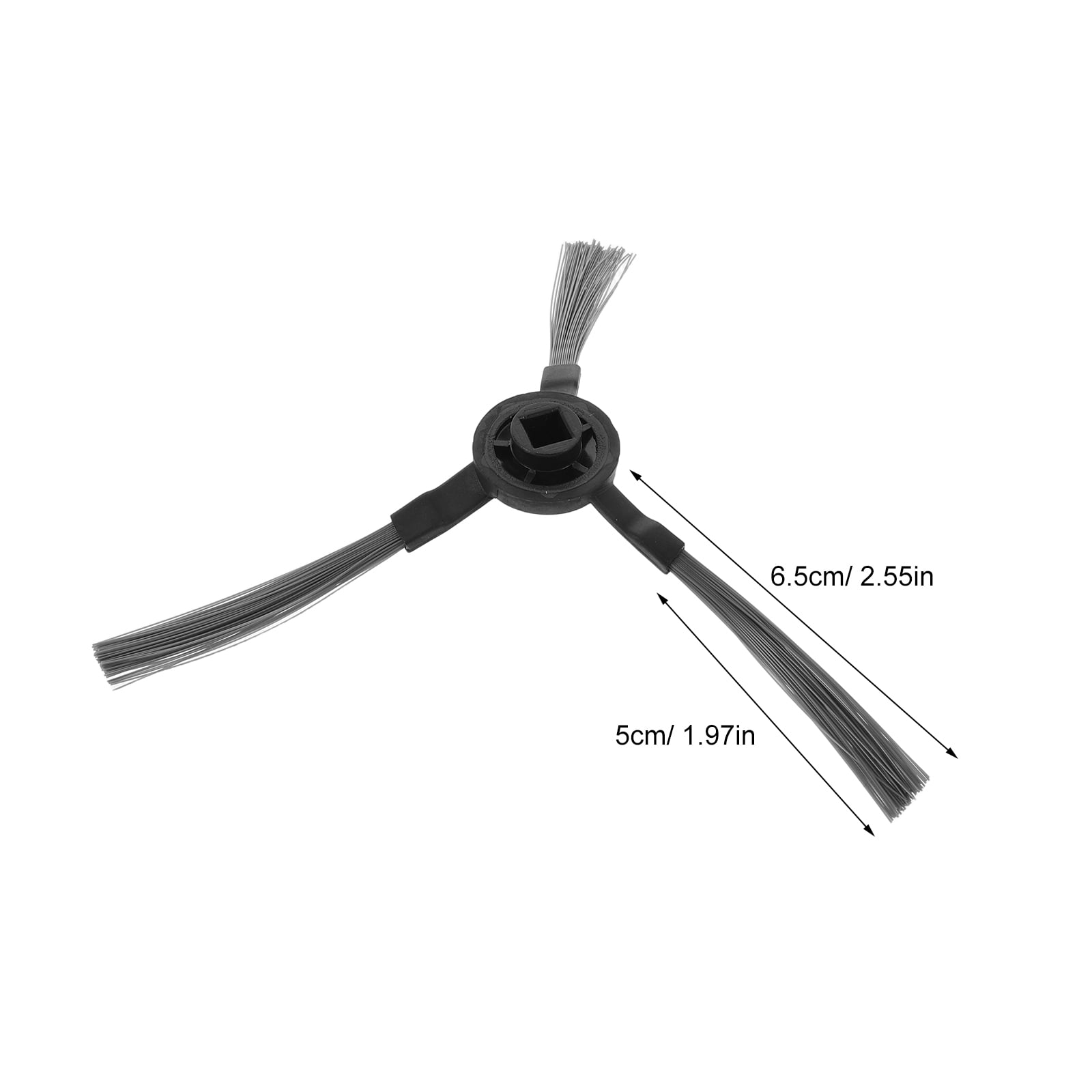 LOLIPPYY 3Pairs Side Brush Replacement Parts for Robot Vacuum Cleaner Compatible with Sweeper Models - Image 8