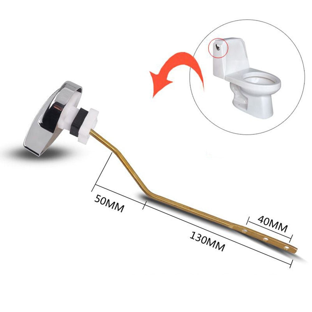Easy Use Side Mount Toilet Flush Lever Handle Angle For Toto Kohler Toilet - Image 7