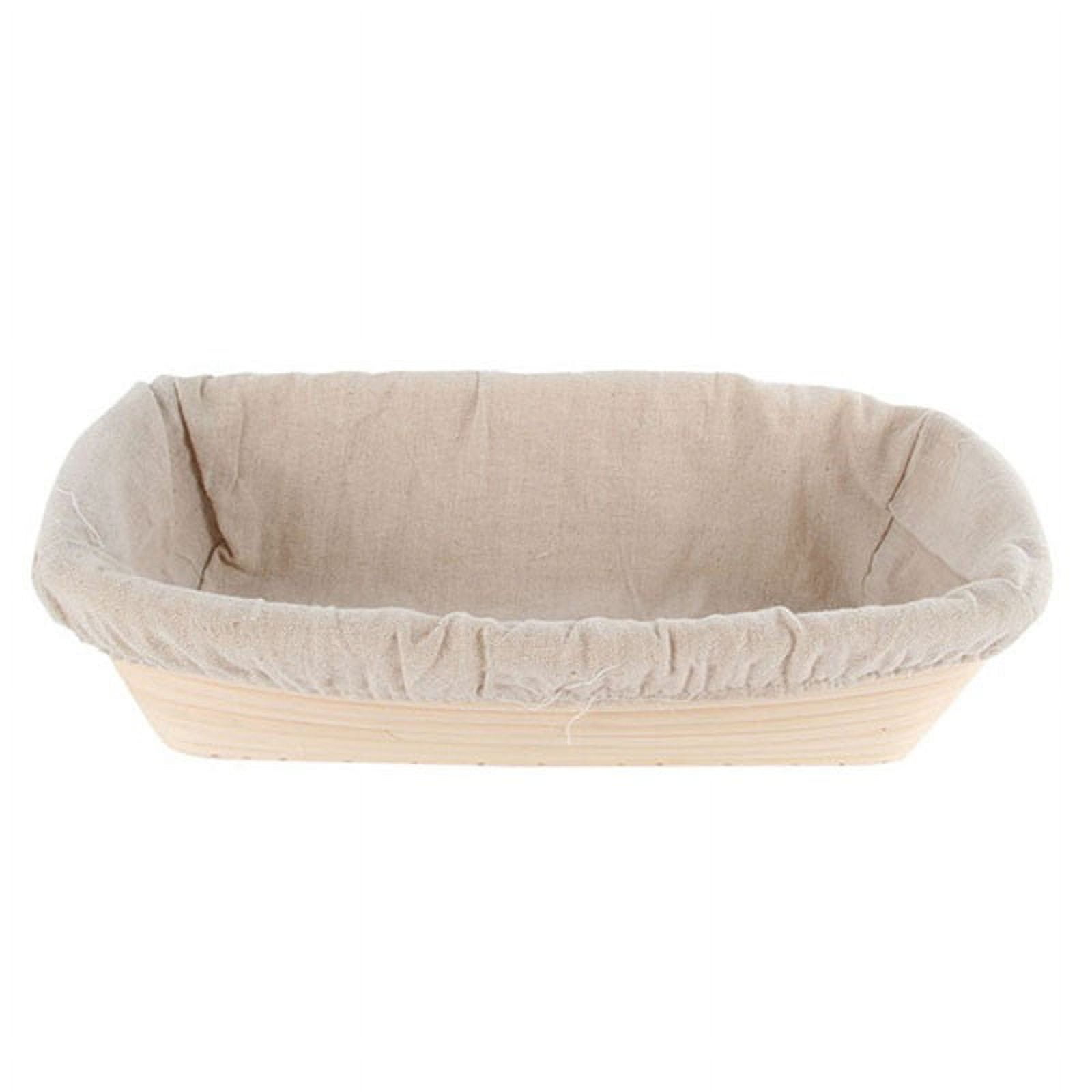 Lierteer Rattan Basket Bread Banneton Brotform Dough Proofing Proving Rattan Multi-Sizes 17*12*6 cm - Image 4
