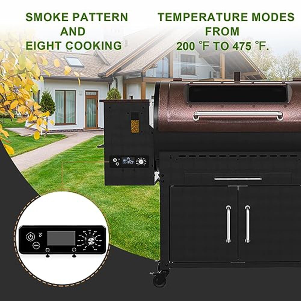 Temperature Controller for Pit Boss Grill/Smoker, Square Digital Thermostat Controller Board for PitBoss Grills with Display Adjustable Temperature 200°F-450°F, 120V 60Hz - Image 5