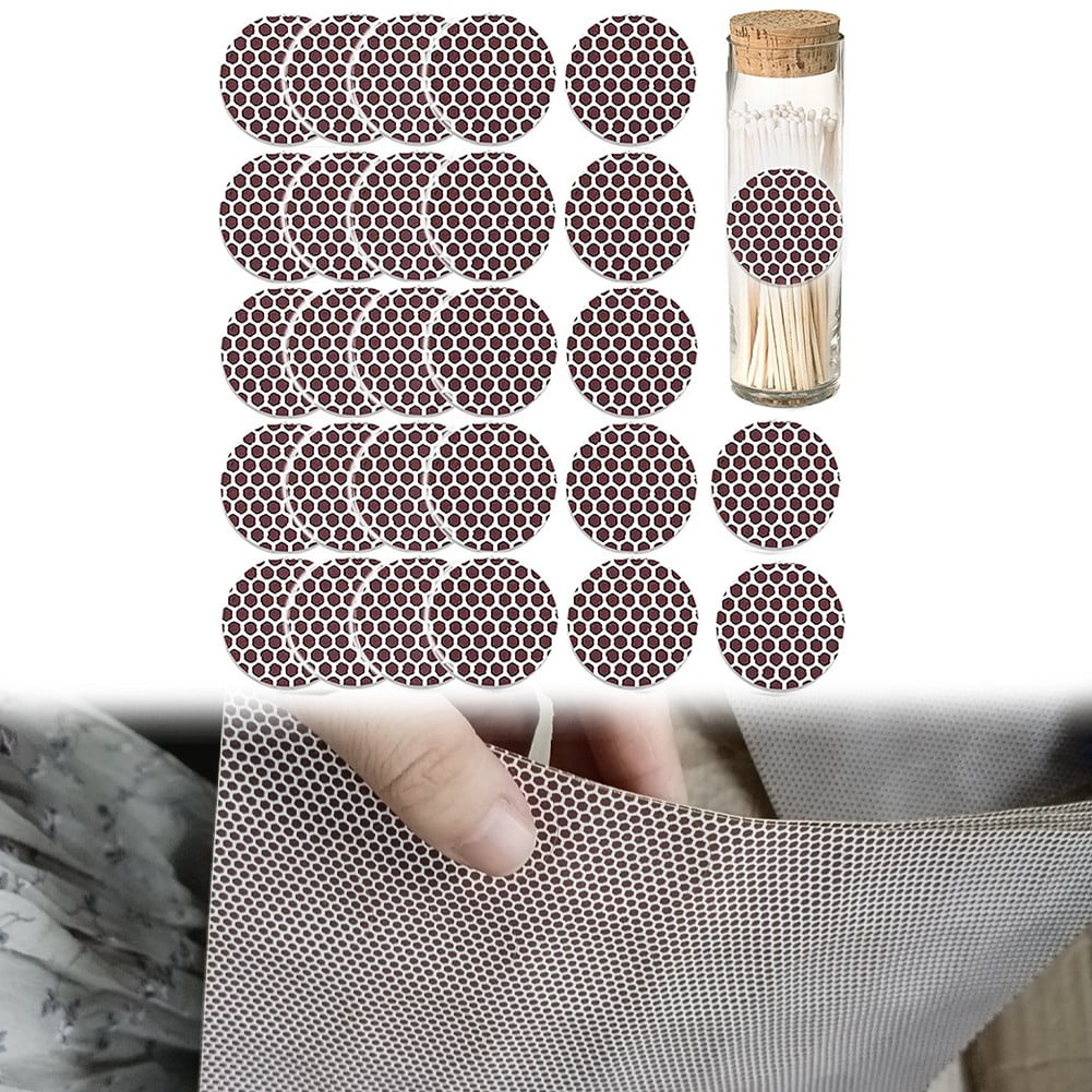 ALSLIAO Round Matches Sticker Strip Matchstick Paper Diy Striker Adhesive Accessories - Image 3