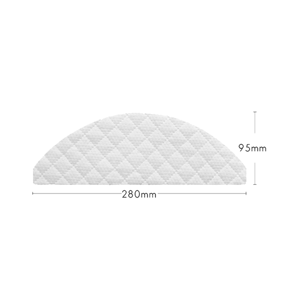 100Pcs Mops Cloths Disposable Wipes Parts Accessories for EVE Plus Robot Cleaner Sweeper - Image 5