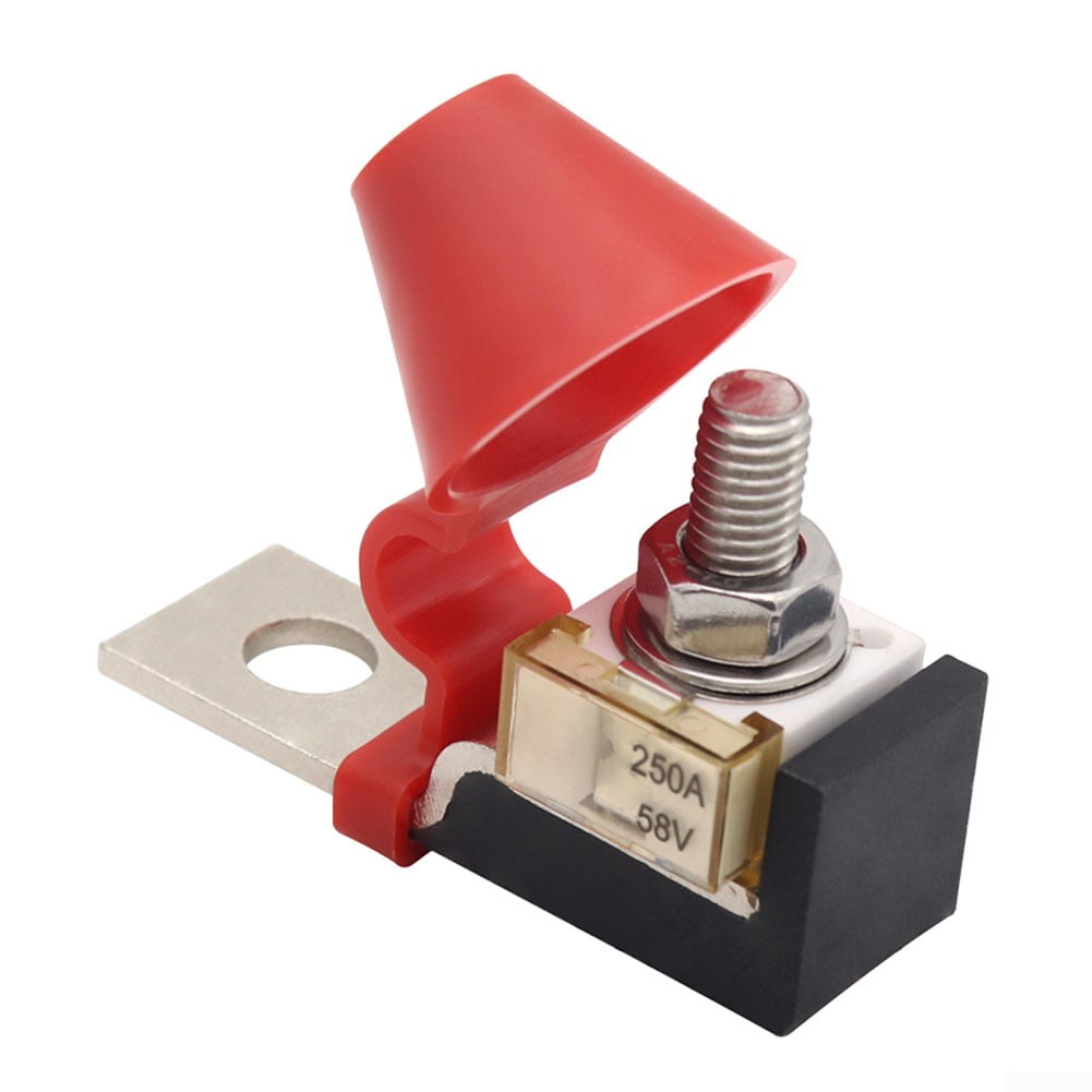 Arkzeo 1set Universal 60-300A Battery Fuse Terminal Fuse Block Kit for Car Marine Boat 250A - Image 1