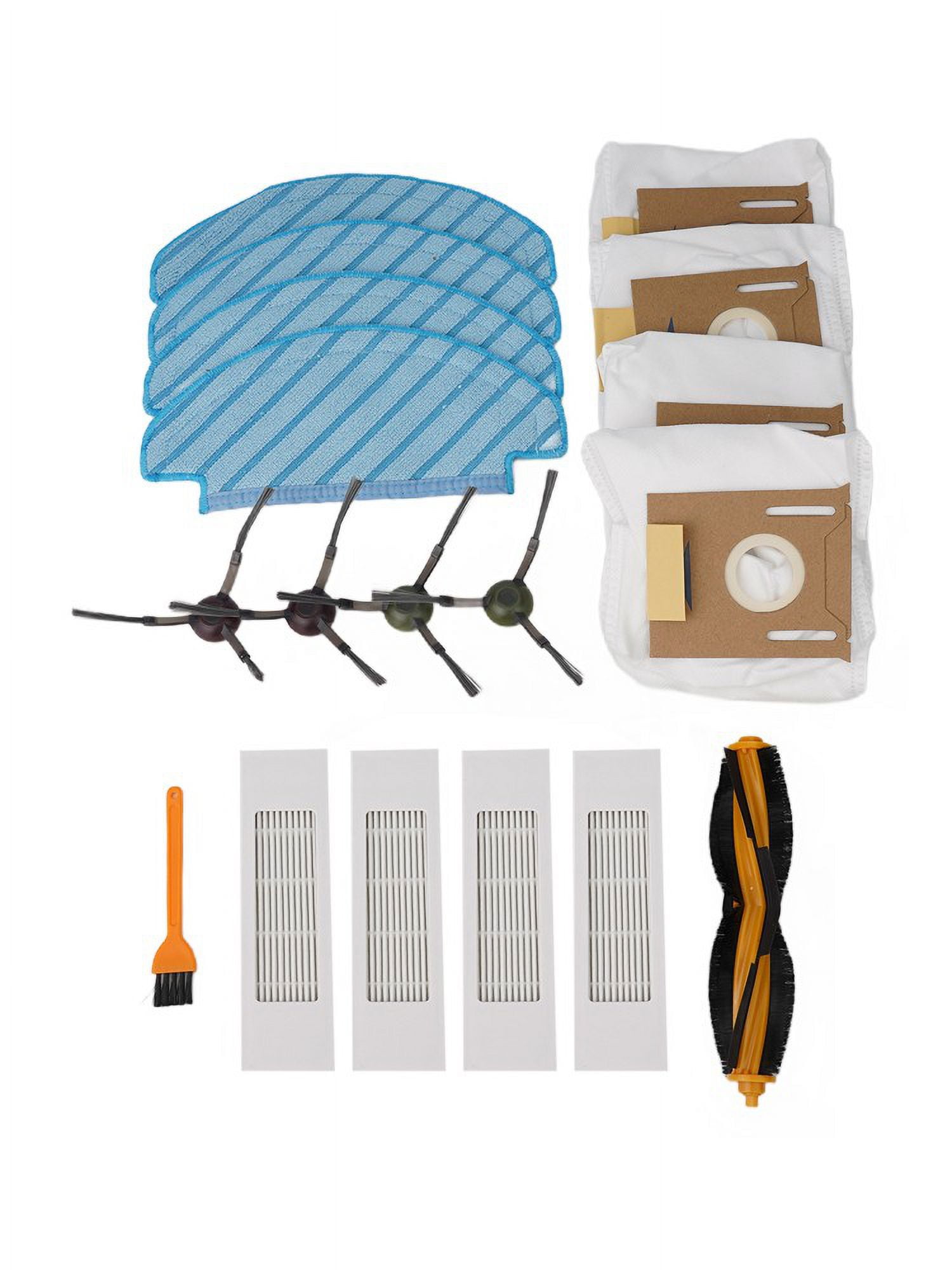 ECOVACS DEEBOOT N10/N10 PLUS Sweeping Machine Accessory Kit: Brush Roller, Side Brush, Mop Cloth, Filter, Dust Bag, Cleaning Brush Included - Image 7