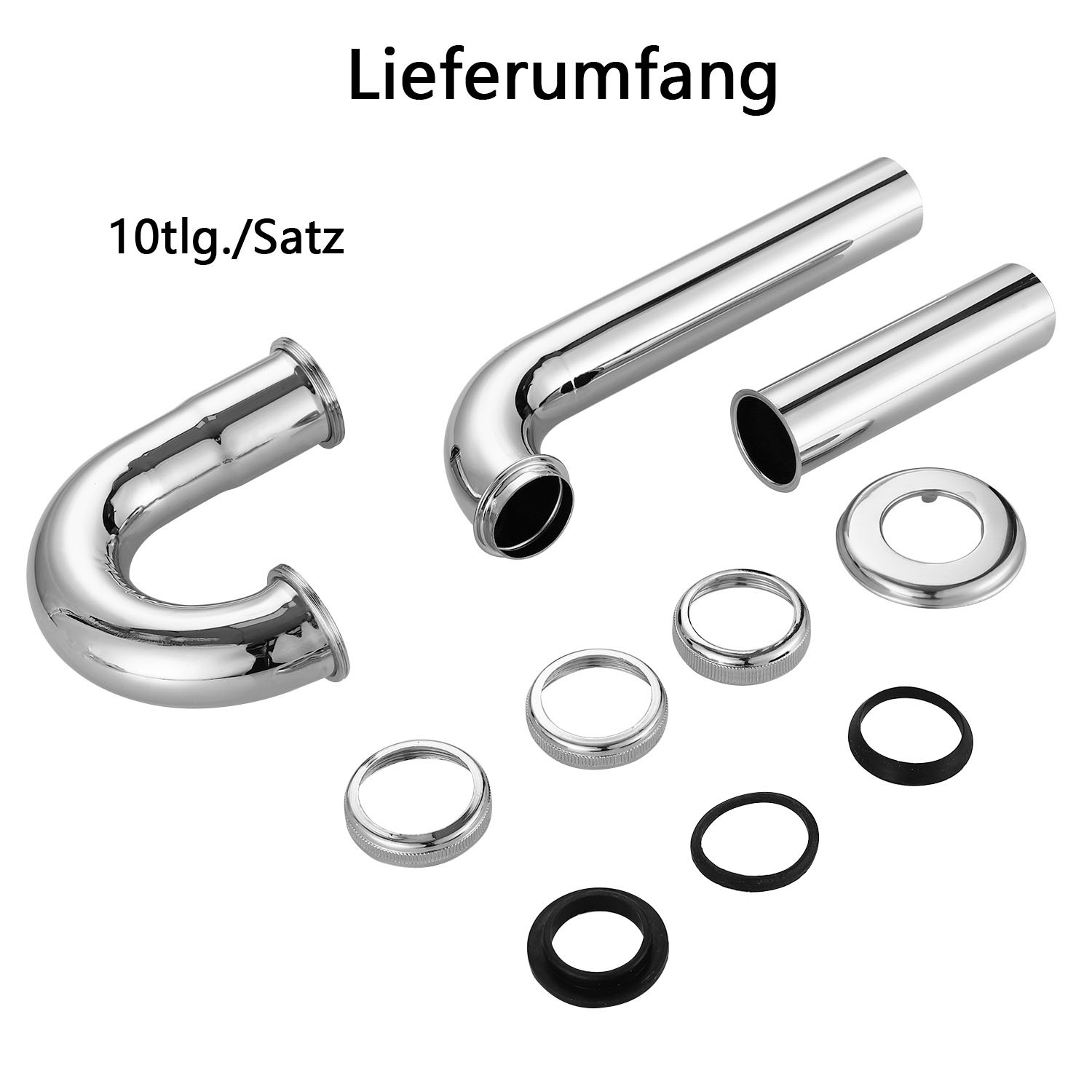 Stainless Steel 1/4' X 32Mm Waste Drain Valve Siphon Syphon for Faucet Sink - Image 6