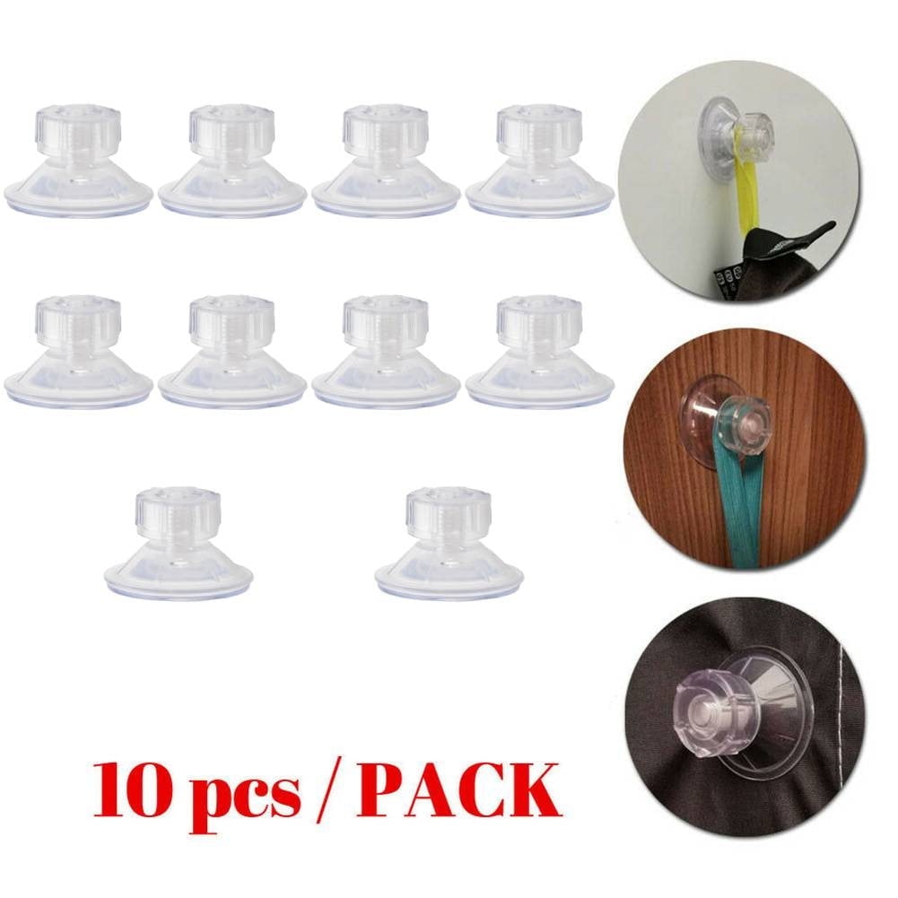 10 Packs High-Grip Awning Suction Cup Fixing Pads Caravan Motorhome Organiser - Image 1
