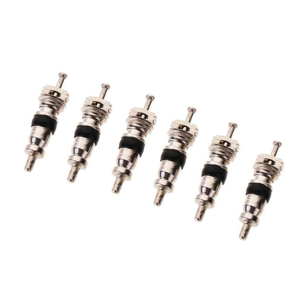 9Pcs Air Conditioning Valve Cores+1Pc Remover Tool A/C Repair Kit - Image 2