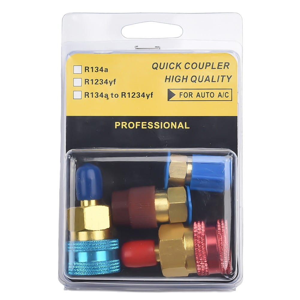 R1234Yf To R134A Quick Coupler Adapter Car Low Side Air Conditioning Fitting Kit - Image 5