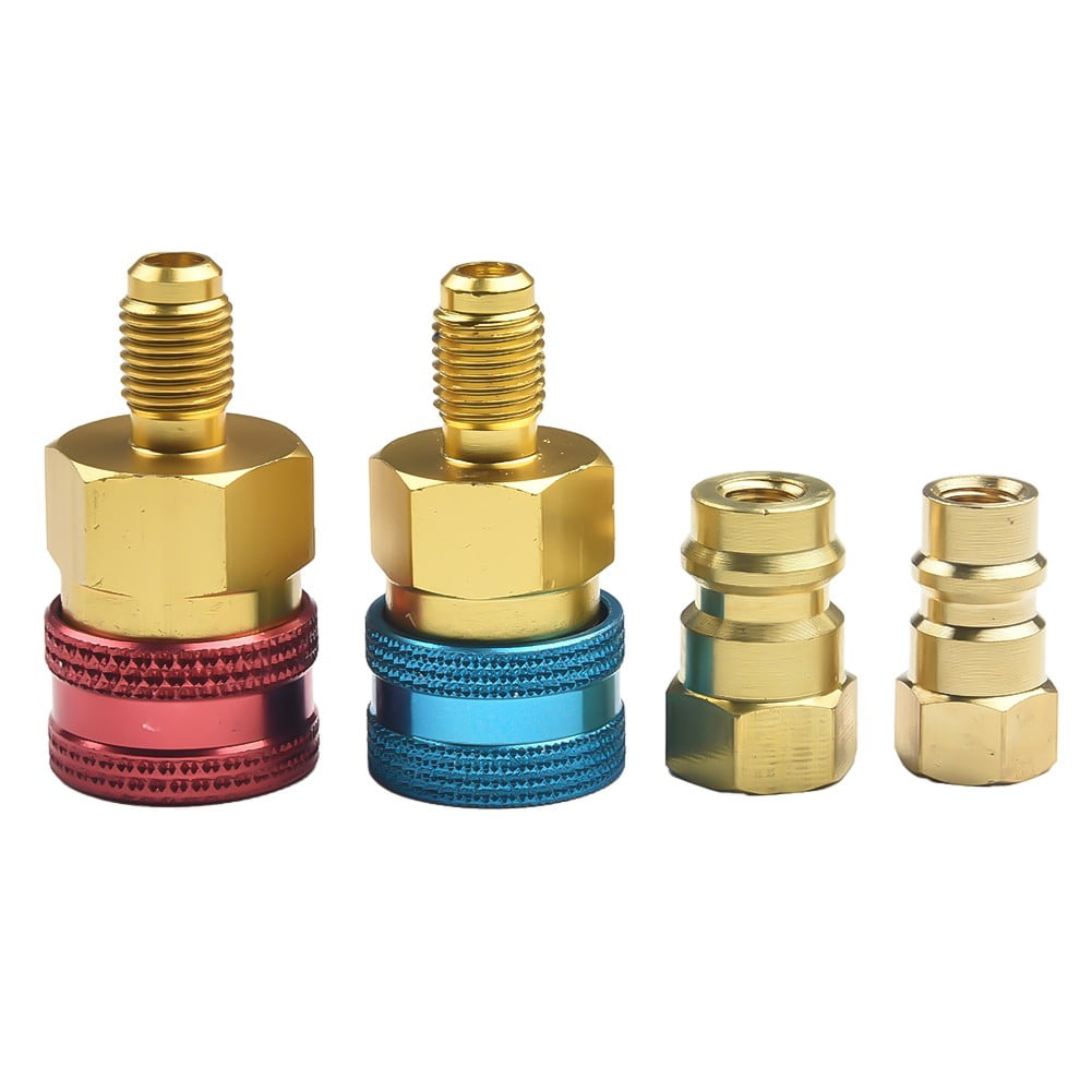 R1234Yf To R134A Quick Coupler Adapter Car Low Side Air Conditioning Fitting Kit - Image 7