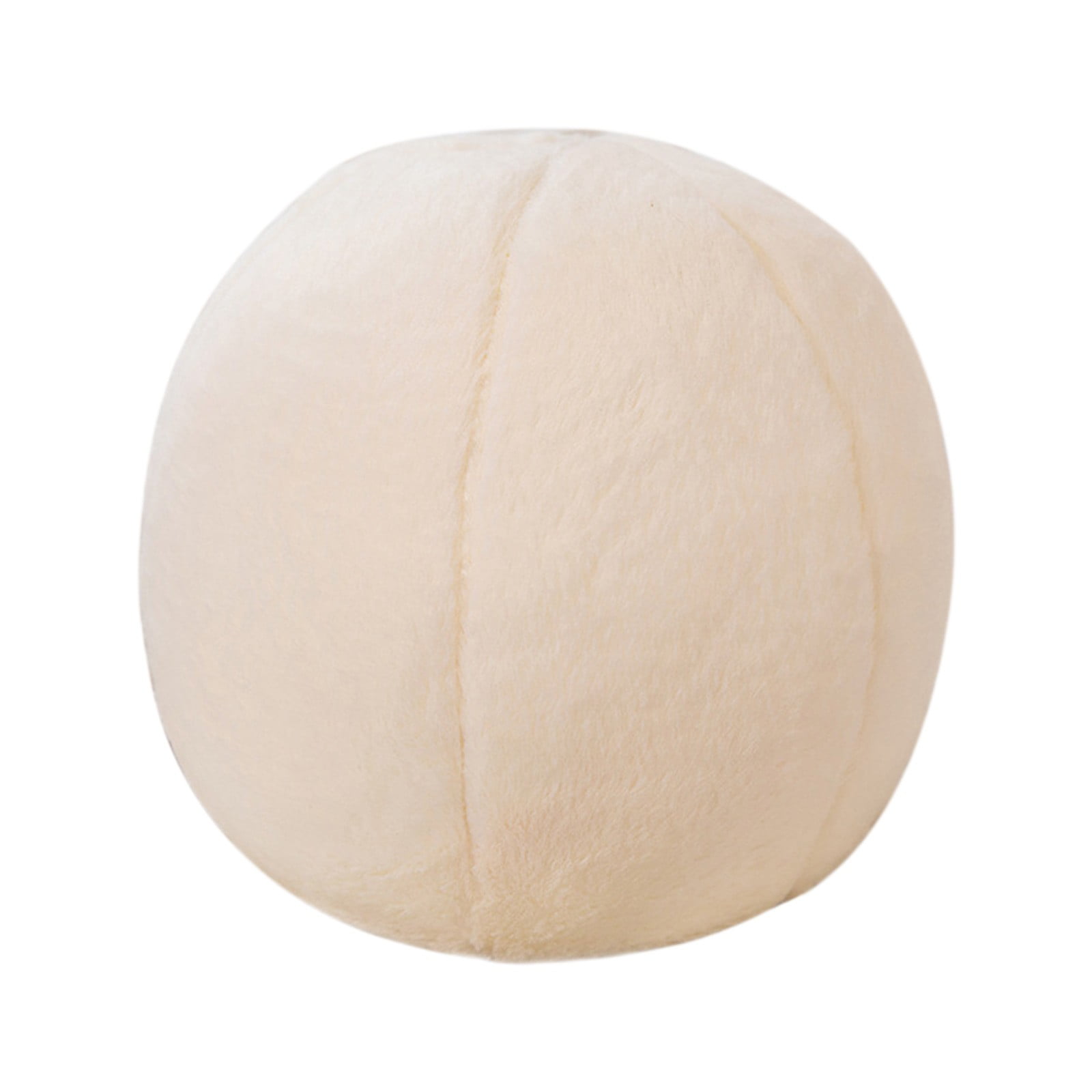11.8 inch Ball Pillow Nordic Round Throw Pillows Boucle Ball Pillow Sphere Shaped Pillow Round Decorative Pillow for Couch, Sofa, Bedroom White - Image 2