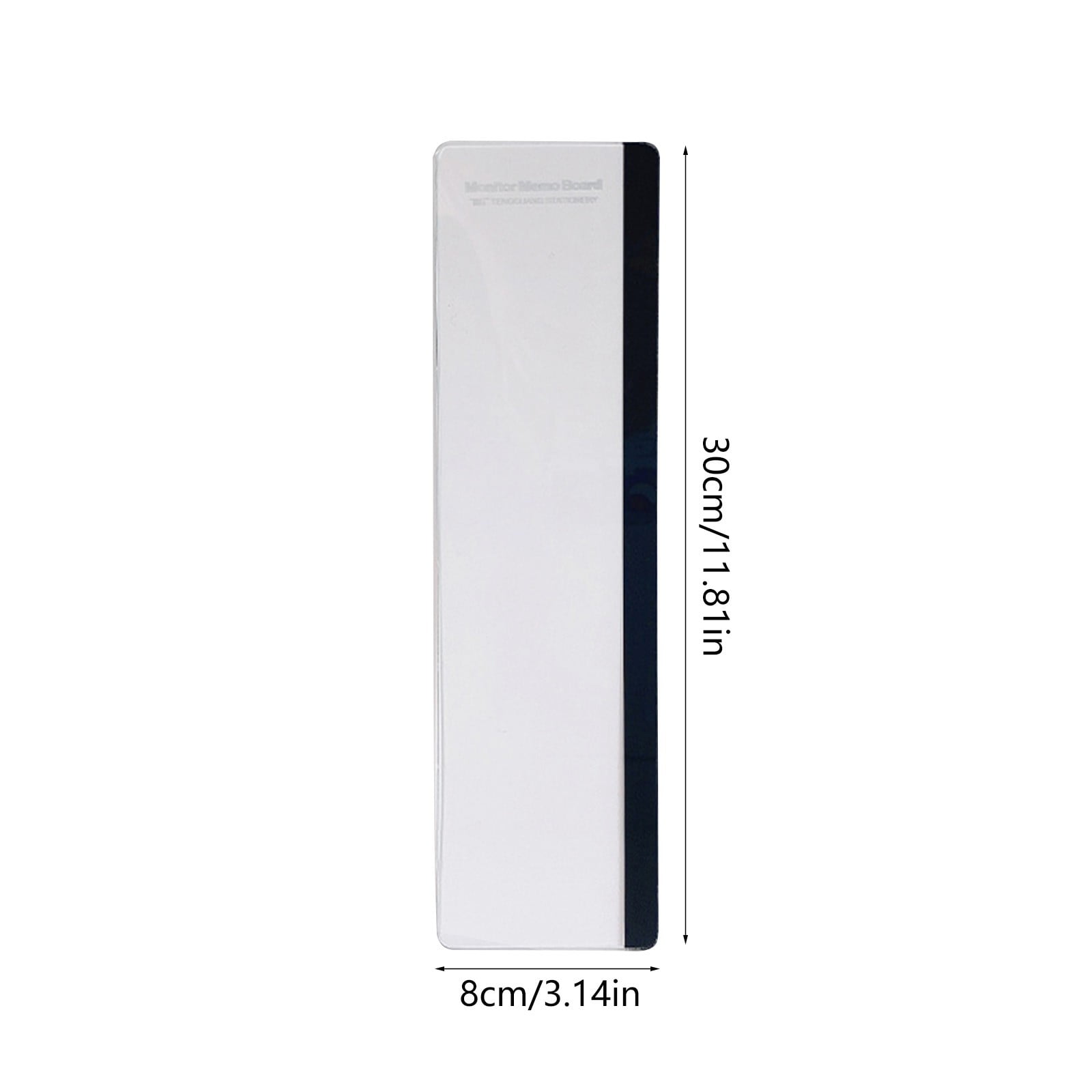 Office Desk Accessories Monitor Memo Board Computer Message Board Office Supplies for Women Men Computer Sticky Note Holder Home Office Accessories Desktop Message Office Decor Clear - Image 3