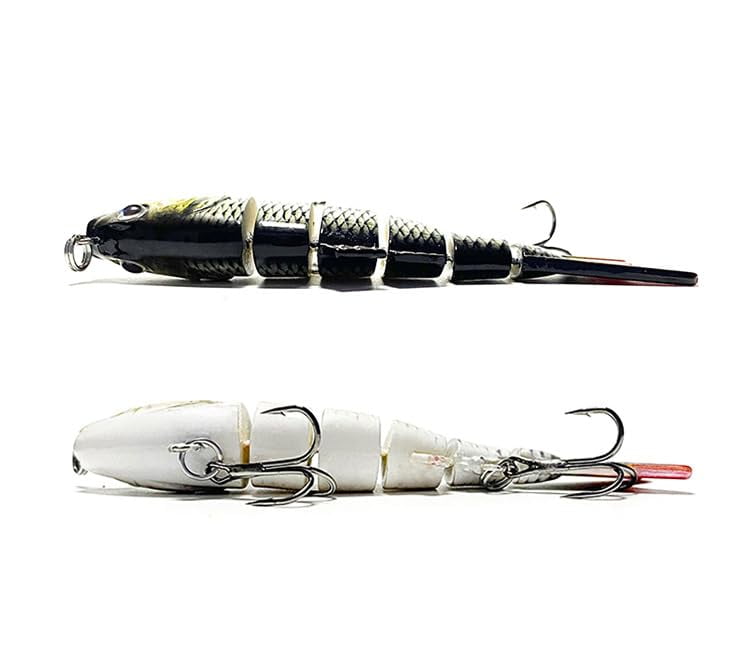 Wohany 6 Segment Swimbait Lures Crank baits Baits Hard Bait Fishing Lures - Image 5