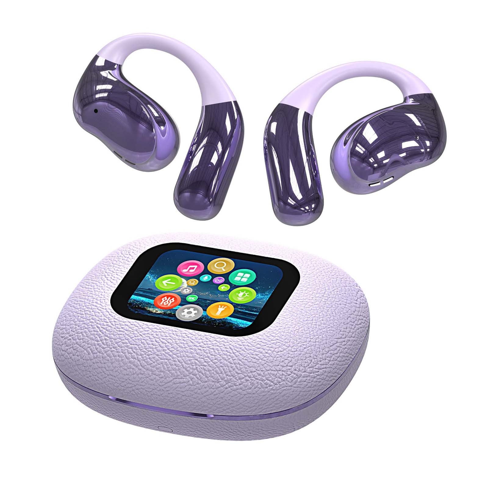 Ai Translating Ear Buds, Wireless Bluetooth Translation Earbuds Real Time Language Translator,144 Languages Translation Earbuds, Translation Headphones Unleash Seamless Conversations D - Image 1