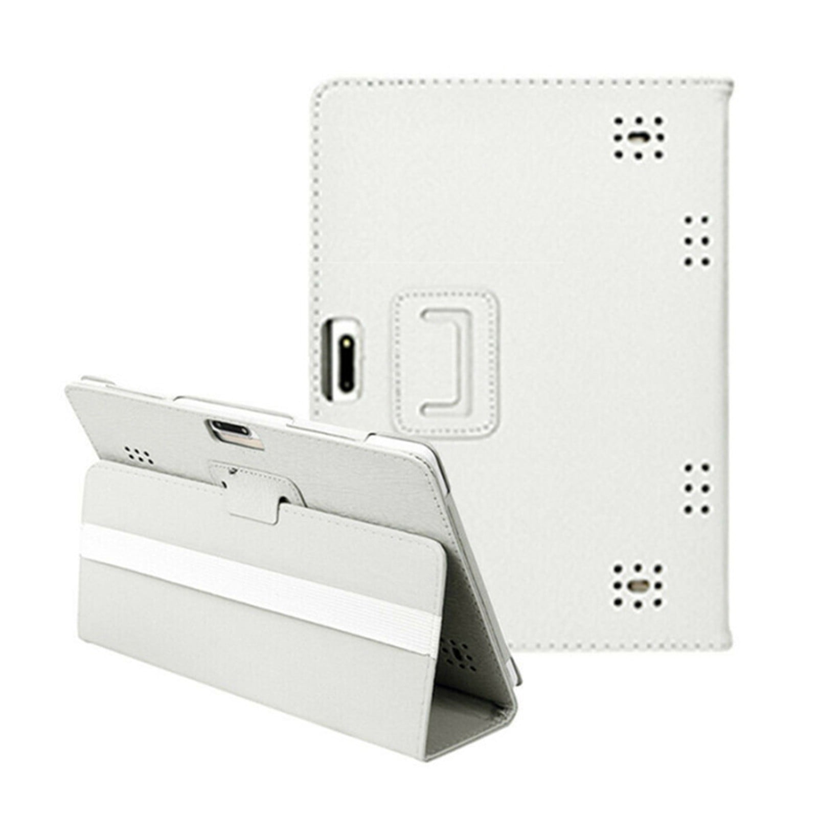 10.1 inch Android Tablet Case,Universal PU Leather Folio Cover Compatible, Fashion Design Travel Portable Protective Folio PU Leather Stand Shell Case with Magnetic Closure #05 - Image 1