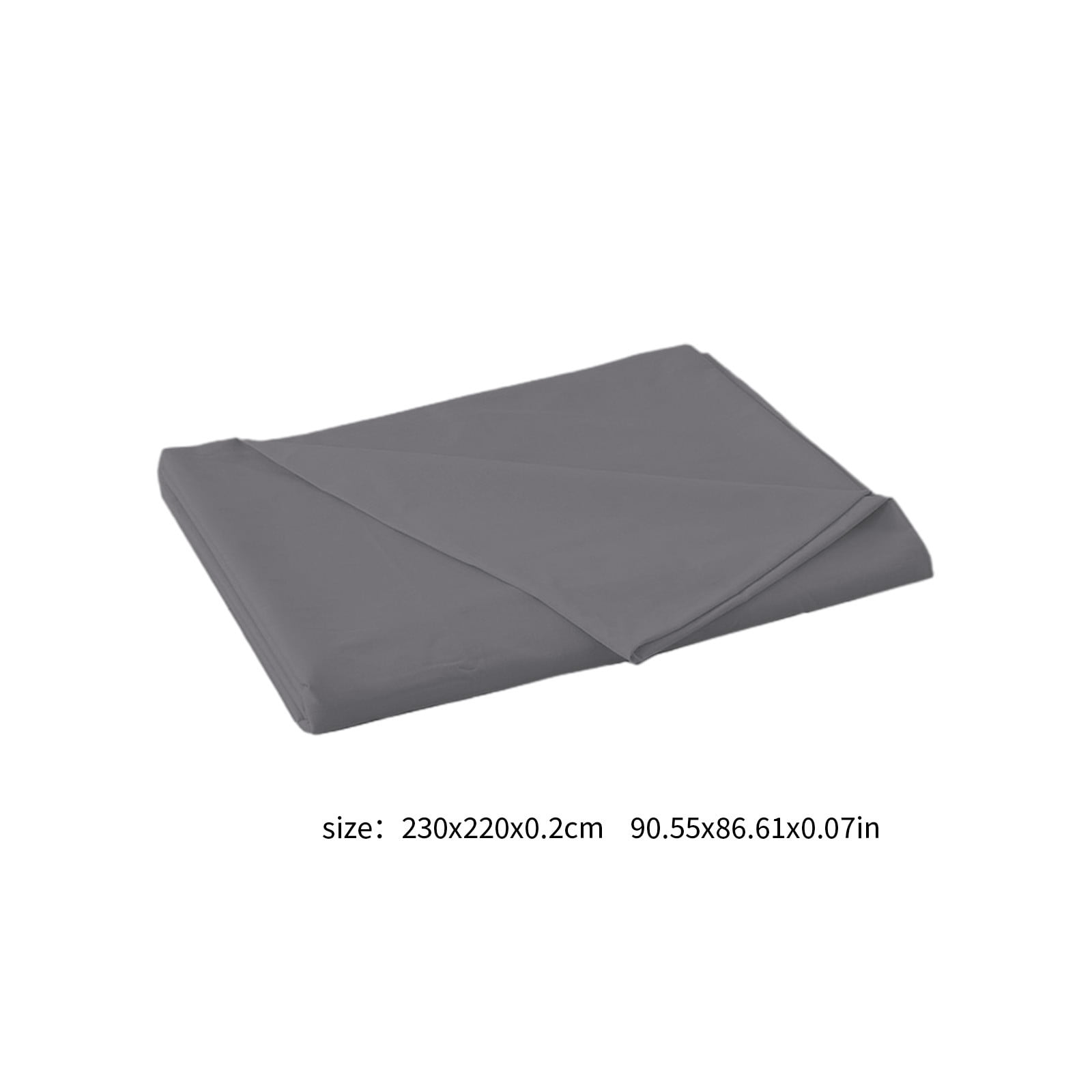 Waterproof Bed Flat Sheet ,Best Season Cotton Sheet-Long Staple Cotton Sheets Set, Soft Cotton Bed Sheets,Reusable Washable Mattress Protector Sheet, Furniture Cover for Bedding,Couch Black - Image 3