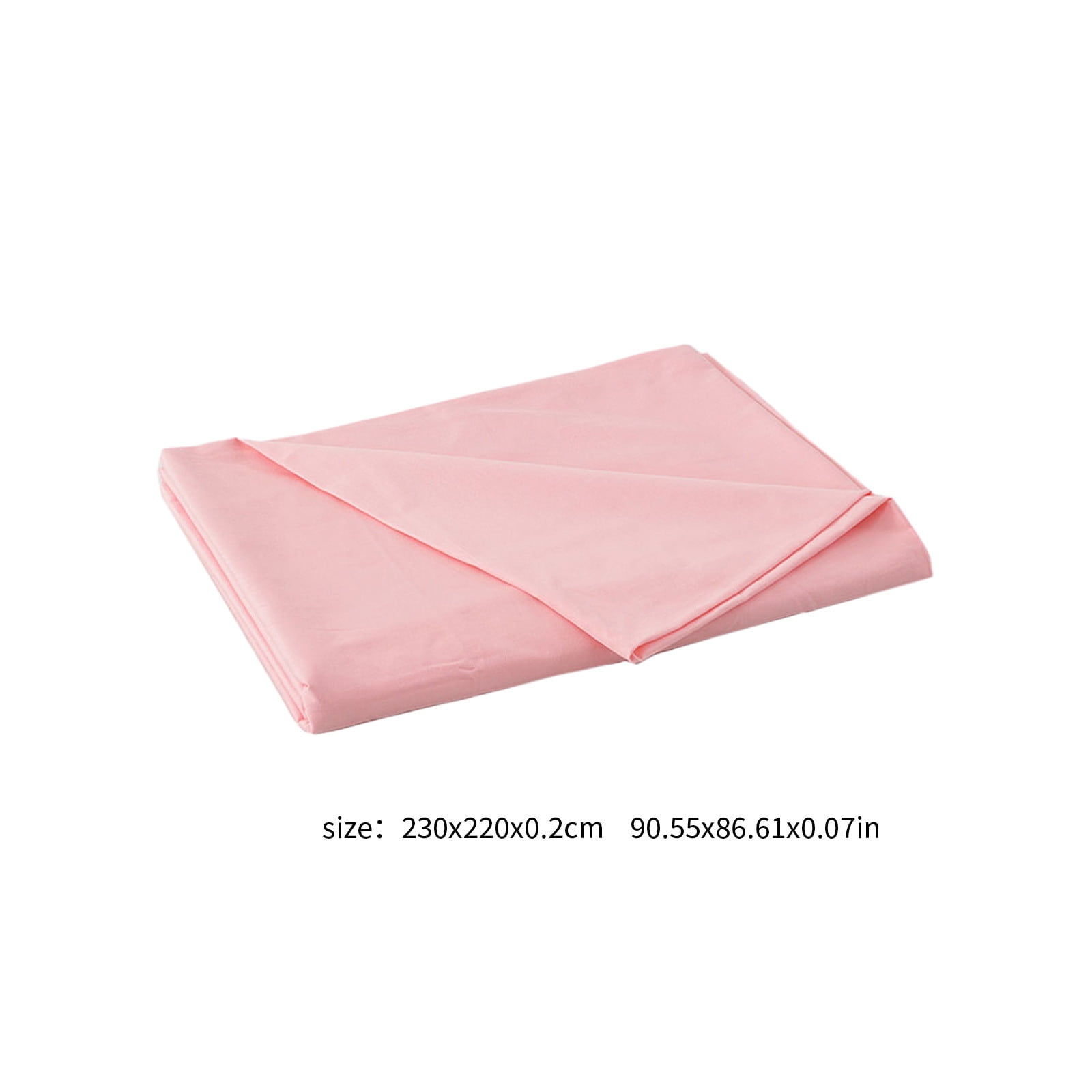 Waterproof Bed Flat Sheet ,Best Season Cotton Sheet-Long Staple Cotton Sheets Set, Soft Cotton Bed Sheets,Reusable Washable Mattress Protector Sheet, Furniture Cover for Bedding,Couch P-ink - Image 3