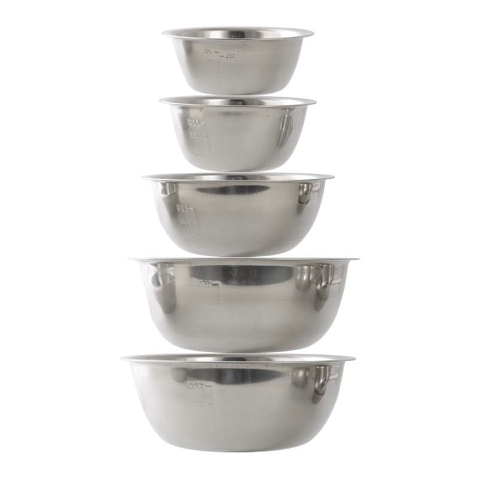 Thickened Stainless Steel Mixing Bowl - Salad Bowl, Metal Bowls, Stainless Steel Basin, Heavy Duty Deeper Edge Mirror Finish Dishwasher Safe Bowl, Metal Bowls,Stainless Steel Basin, Water Basin 14CM 400ml - Image 5