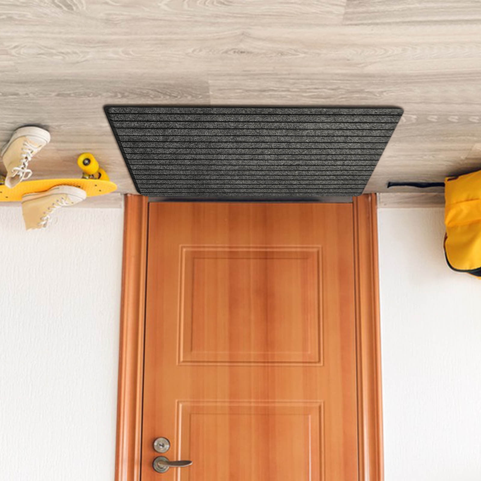 40 x 24 Inch Absorbent Door Mat - Customizable Size, Durable & Stylish, Perfect for Living Room, Kitchen, and Entryway, Easy to Clean Gray - Image 2