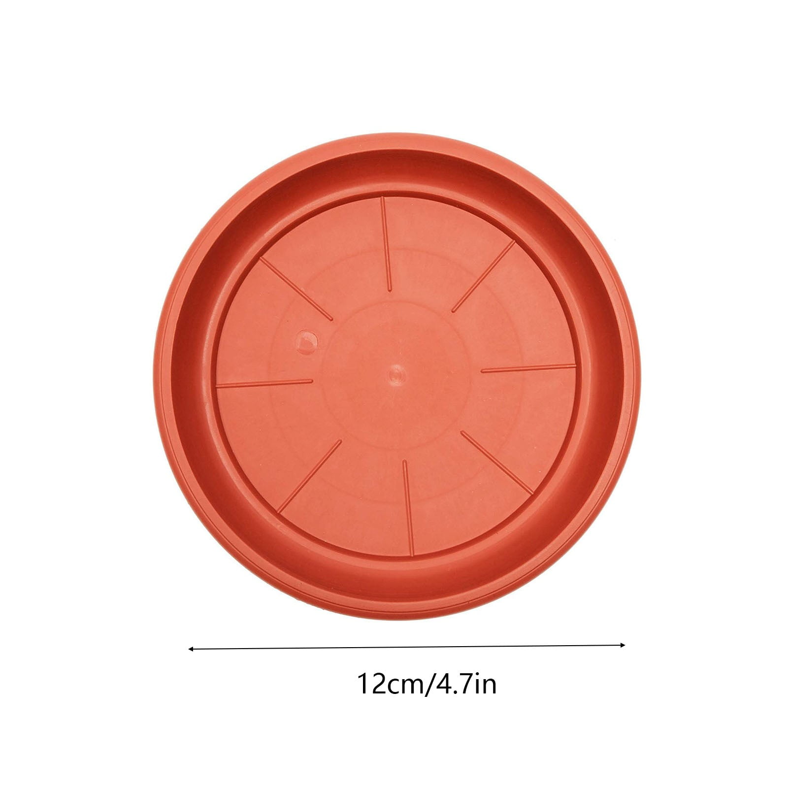 Heavy Duty Plastic Plant Saucer - 8 Inch Round Flower Pot Drip Tray, Durable Flowerpot Base for Indoor/Outdoor Use, Water Catcher for Potted Plants, Easy to Clean, Black B - Image 4