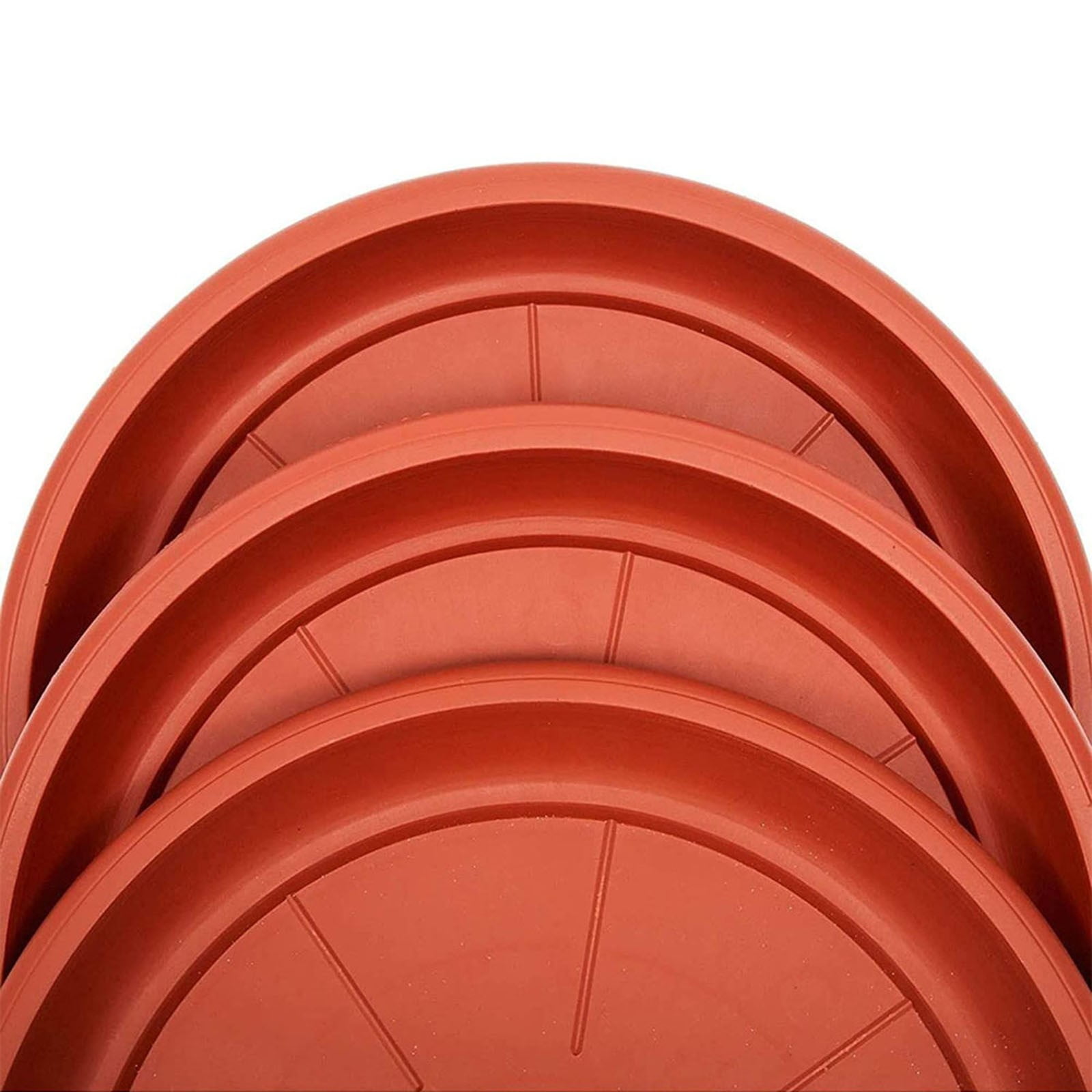 Heavy Duty Plastic Plant Saucer - 8 Inch Round Flower Pot Drip Tray, Durable Flowerpot Base for Indoor/Outdoor Use, Water Catcher for Potted Plants, Easy to Clean, Black B - Image 5