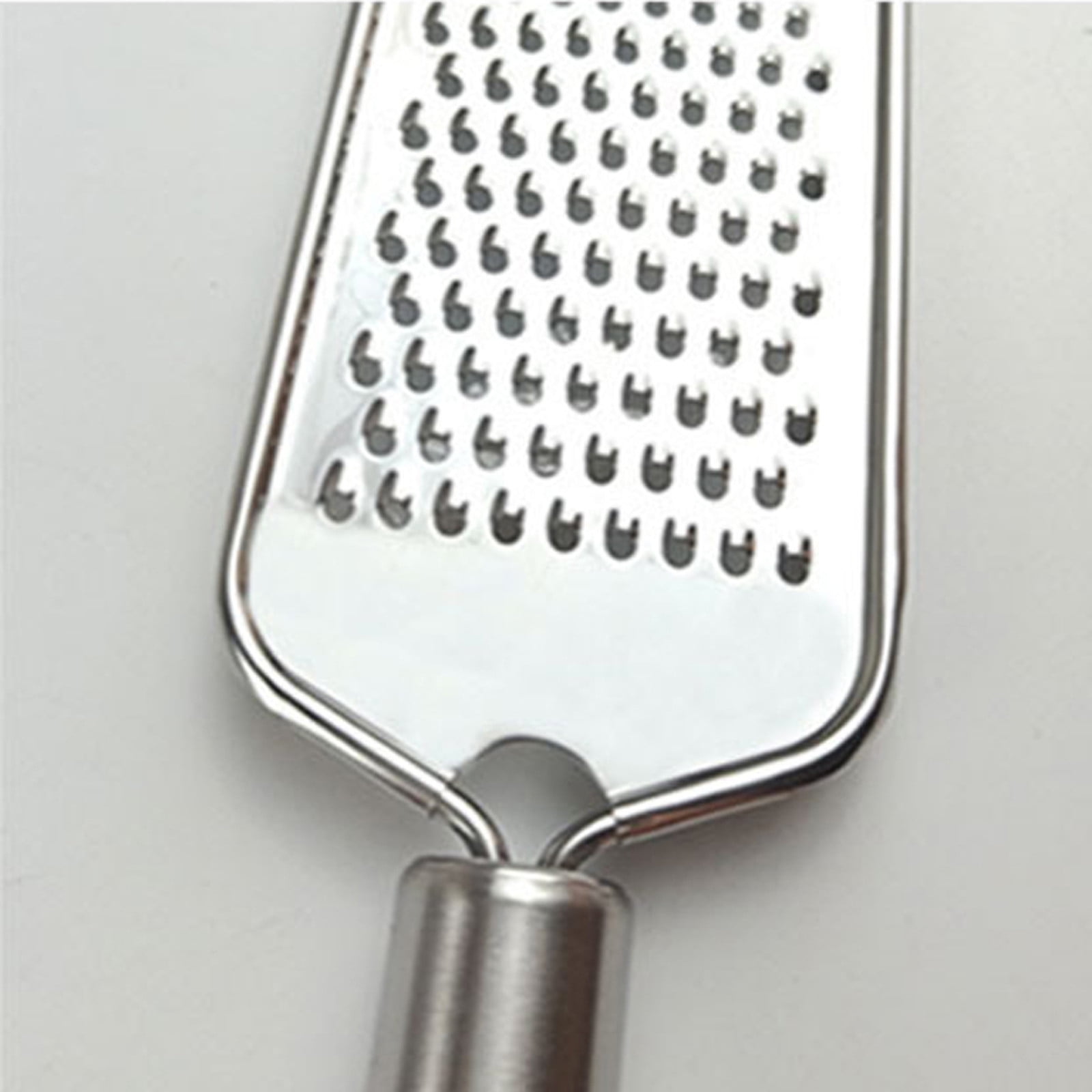 Cheese Grater – Hand-held Stainless Steel Zester for Kitchen, 9.33x2.36in, Non-Clogging Razor Blade for Grating Cheese, Ginger, Chocolate, Garlic, Carrot, Lemon & More, Easy Storage Loop - Image 3