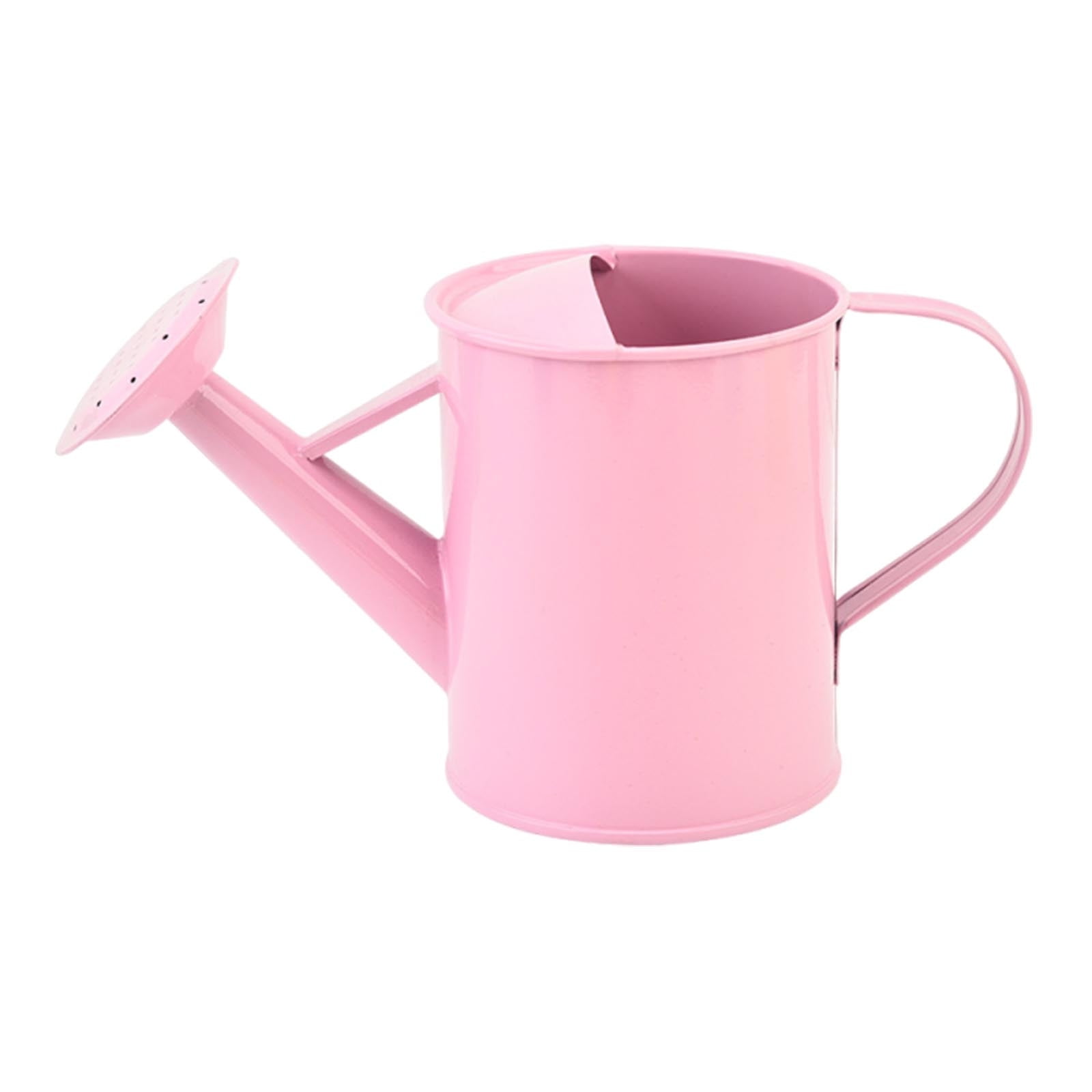 Cute Mini Watering Can for Kids,Garden Watering Bucket Colorful Watering Can Photo Props, Bulk Watering Kettle Kids Sprinkler Garden Planting Toy Pink - Image 1
