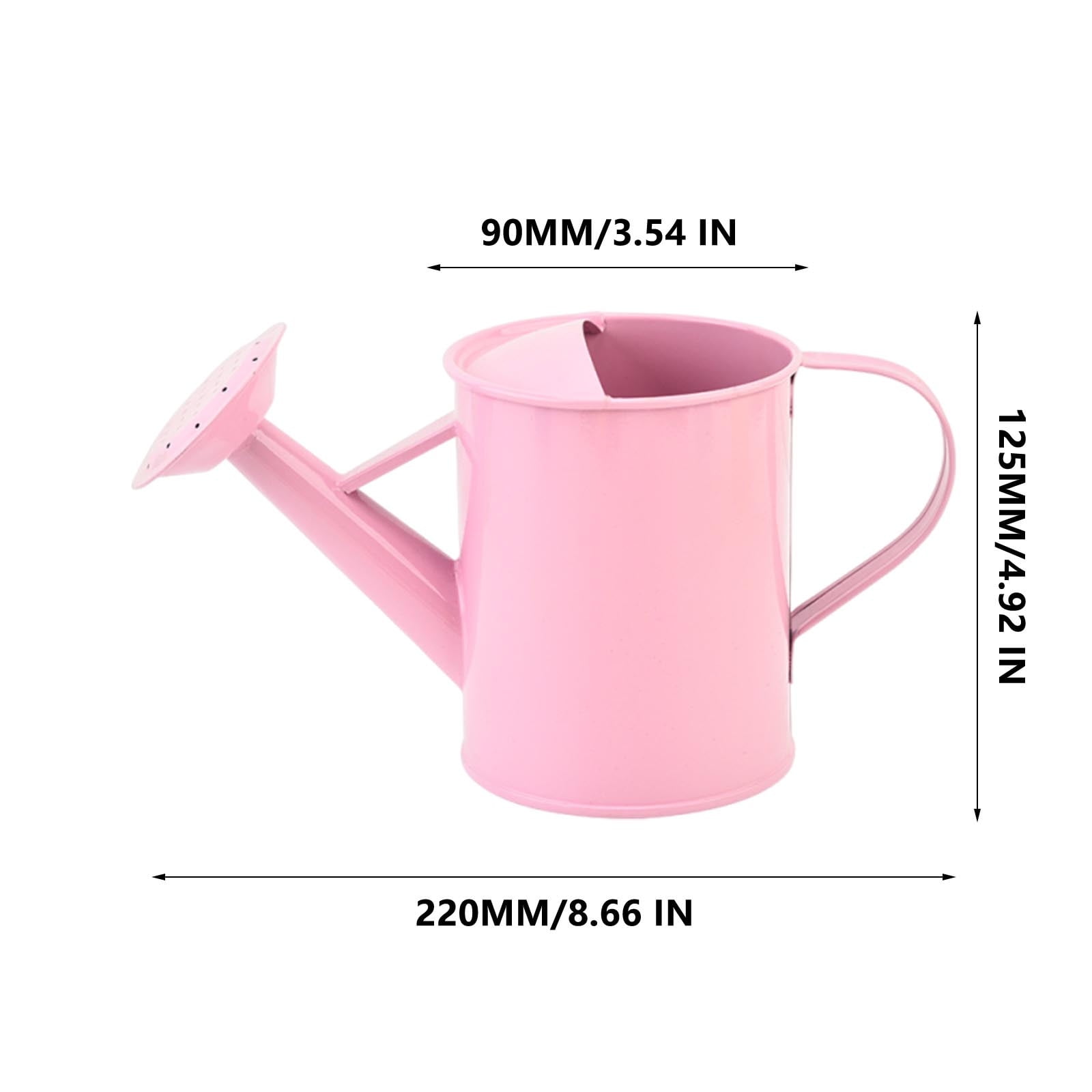 Cute Mini Watering Can for Kids,Garden Watering Bucket Colorful Watering Can Photo Props, Bulk Watering Kettle Kids Sprinkler Garden Planting Toy Pink - Image 2