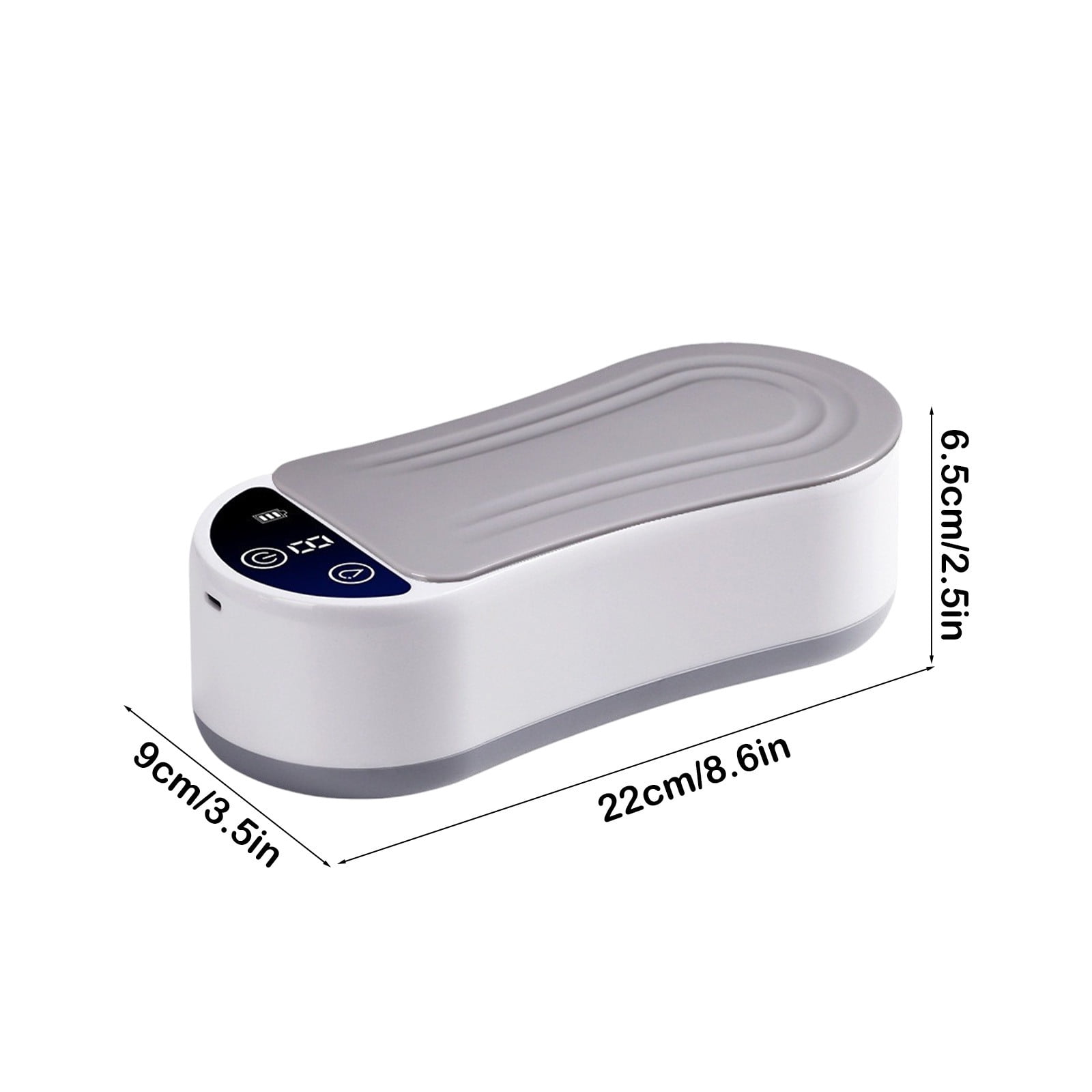 Professional Ultrasonic Cleaner Timer, Ultrasonic Jewelry Cleaner, Portable Jewelry Cleaner Machine, Ultrasonic Retainer Cleaner for Glasses Jewelry - Image 3