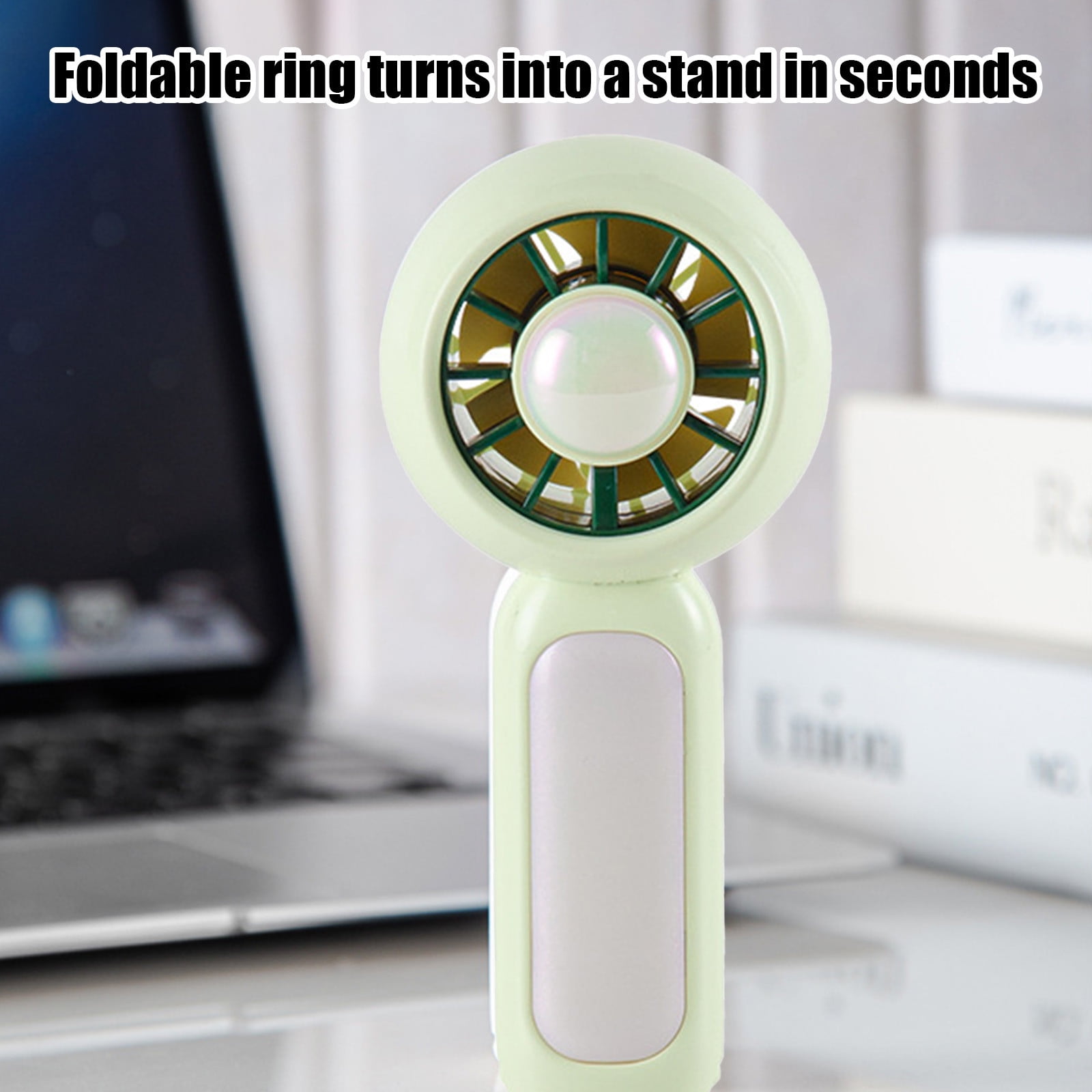 Air Conditioner Fan – The GENUINE Portable Ice Cooling Refrigerating Pad Handheld Cooling Fan That Blows Cold Air Green - Image 5