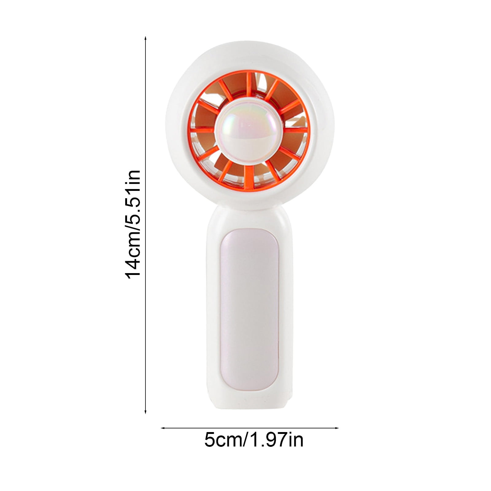 Air Conditioner Fan – The GENUINE Portable Ice Cooling Refrigerating Pad Handheld Cooling Fan That Blows Cold Air White - Image 3