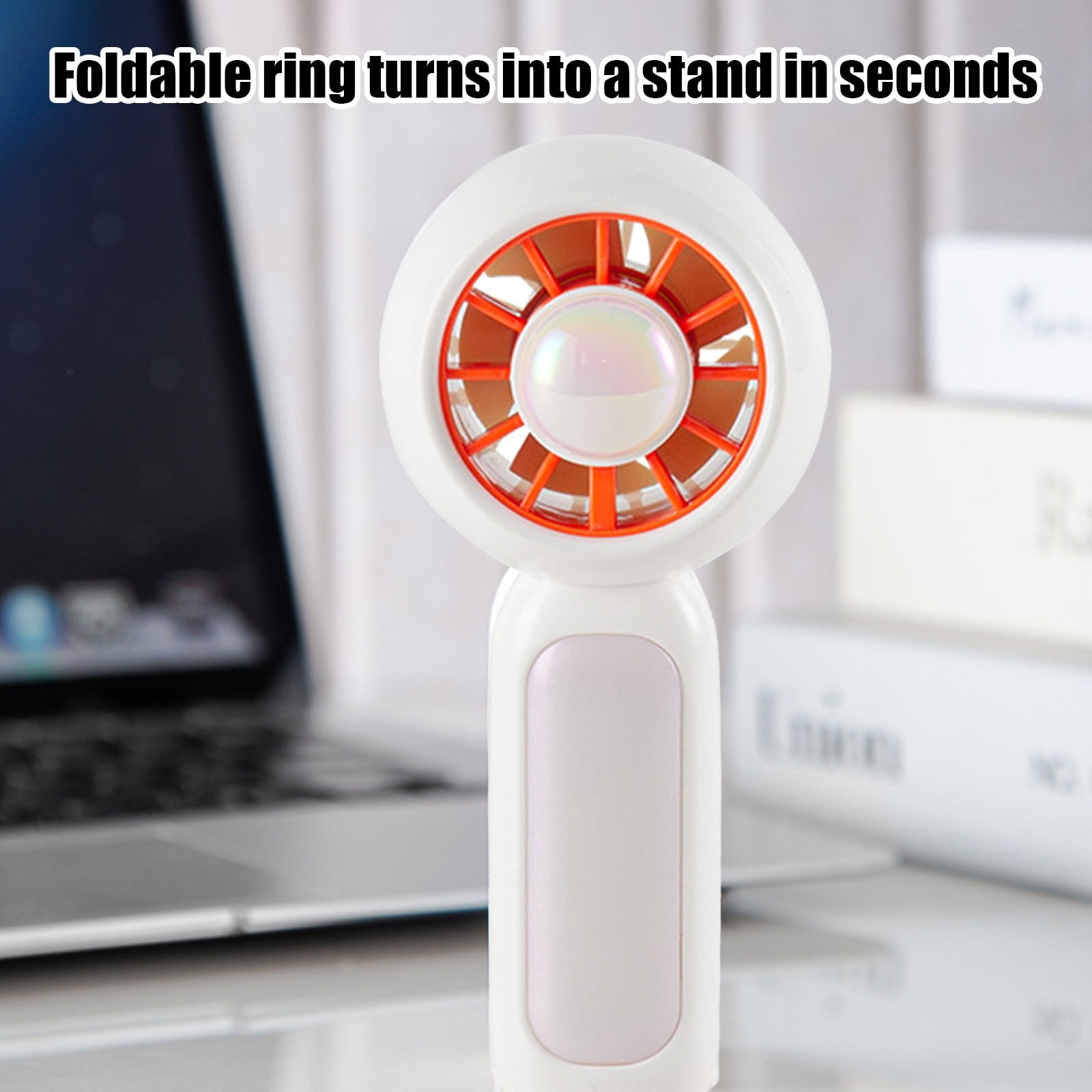 Air Conditioner Fan – The GENUINE Portable Ice Cooling Refrigerating Pad Handheld Cooling Fan That Blows Cold Air White - Image 5
