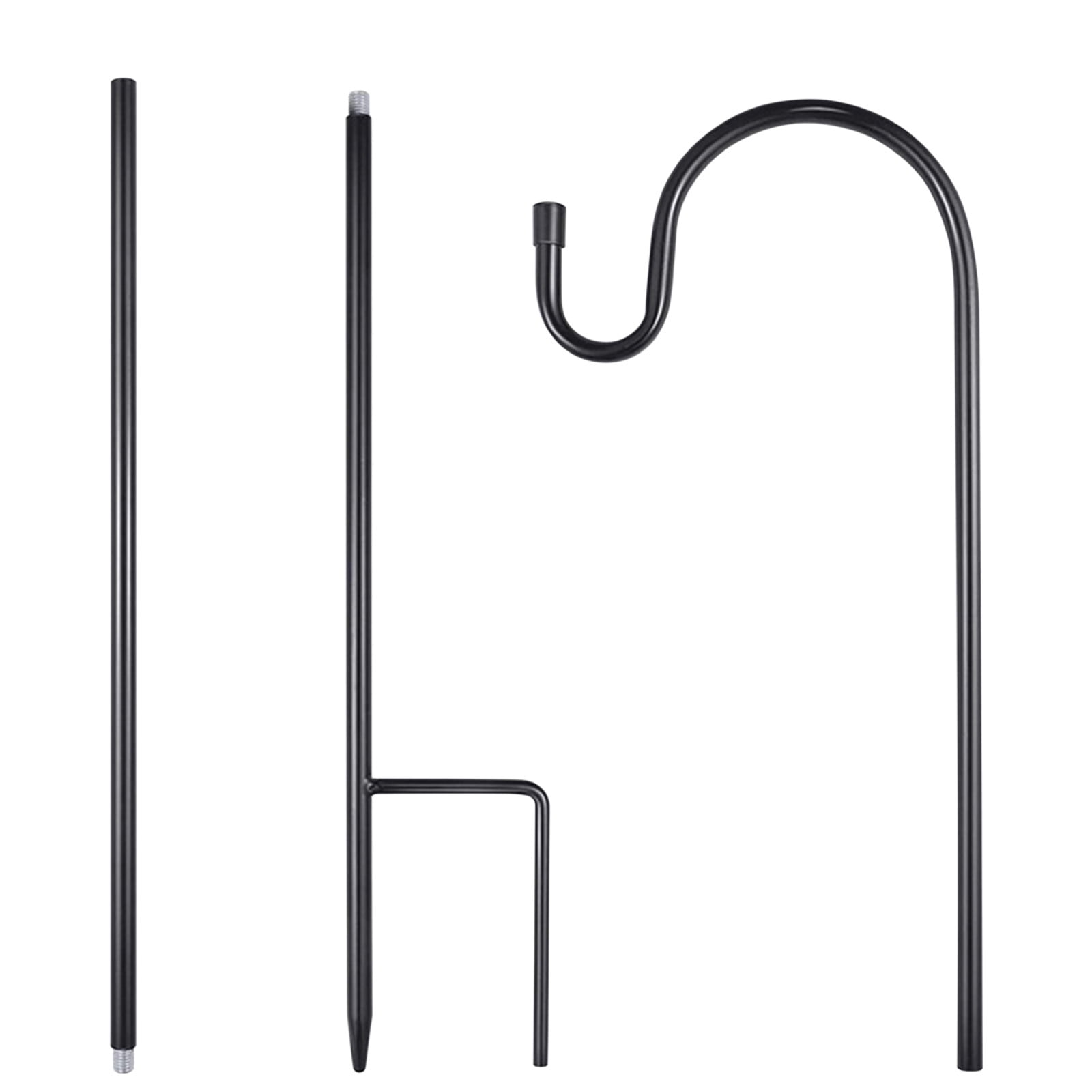 Garden Hooks for Outdoor Lanterns, Garden Hooks for Hanging Plants, Solar Lights, Small Shepherds Hooks for Outdoor, Plant Poles 100CM - Image 1