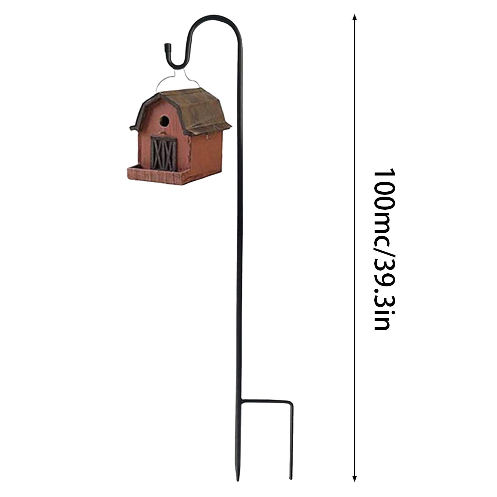 Garden Hooks for Outdoor Lanterns, Garden Hooks for Hanging Plants, Solar Lights, Small Shepherds Hooks for Outdoor, Plant Poles 100CM - Image 2