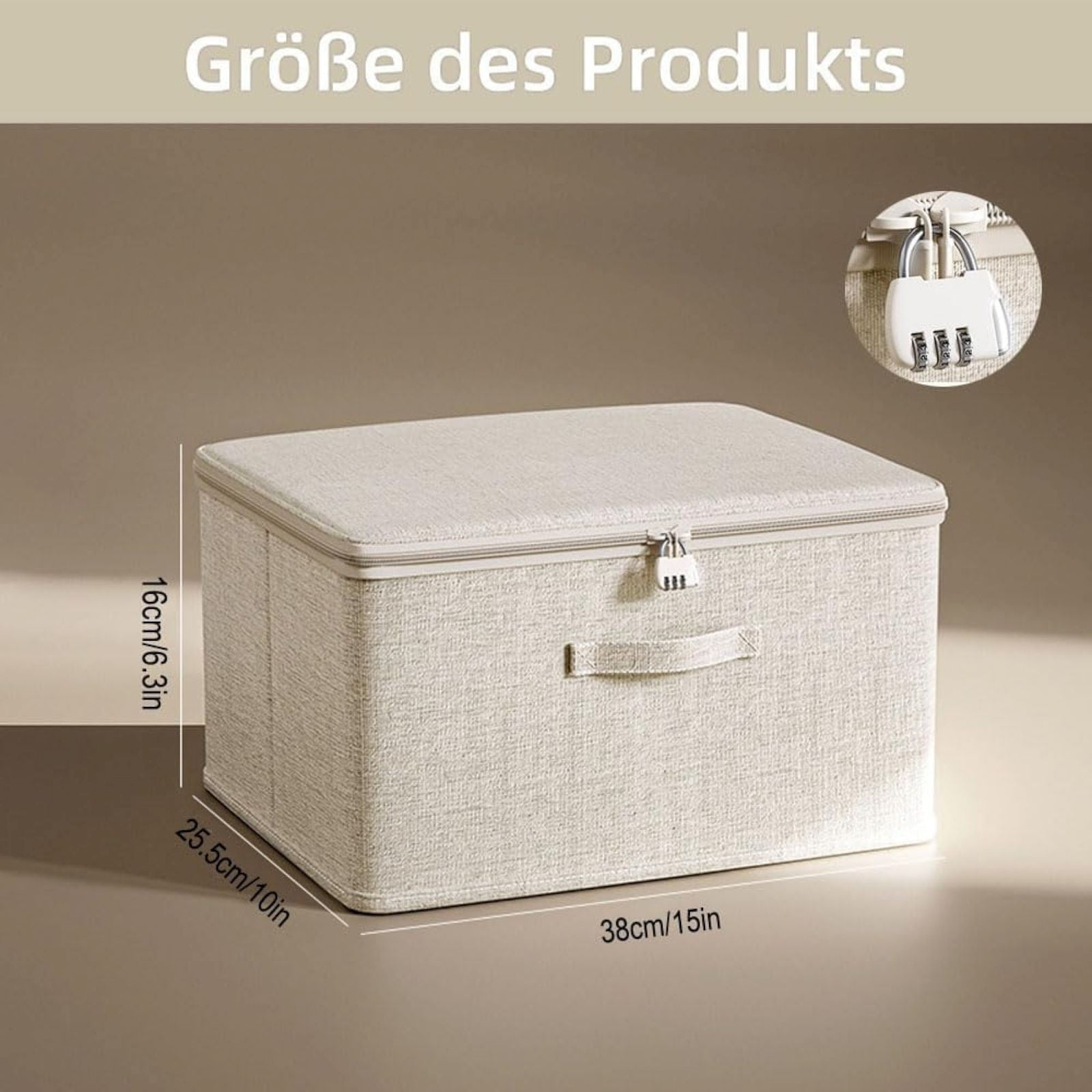 Lockable Adult Toy Bag Storage Organizer Toy Bag Storage Bins Case with Zipper Lid for Women and Men Clothes Container,(Multisize) 15