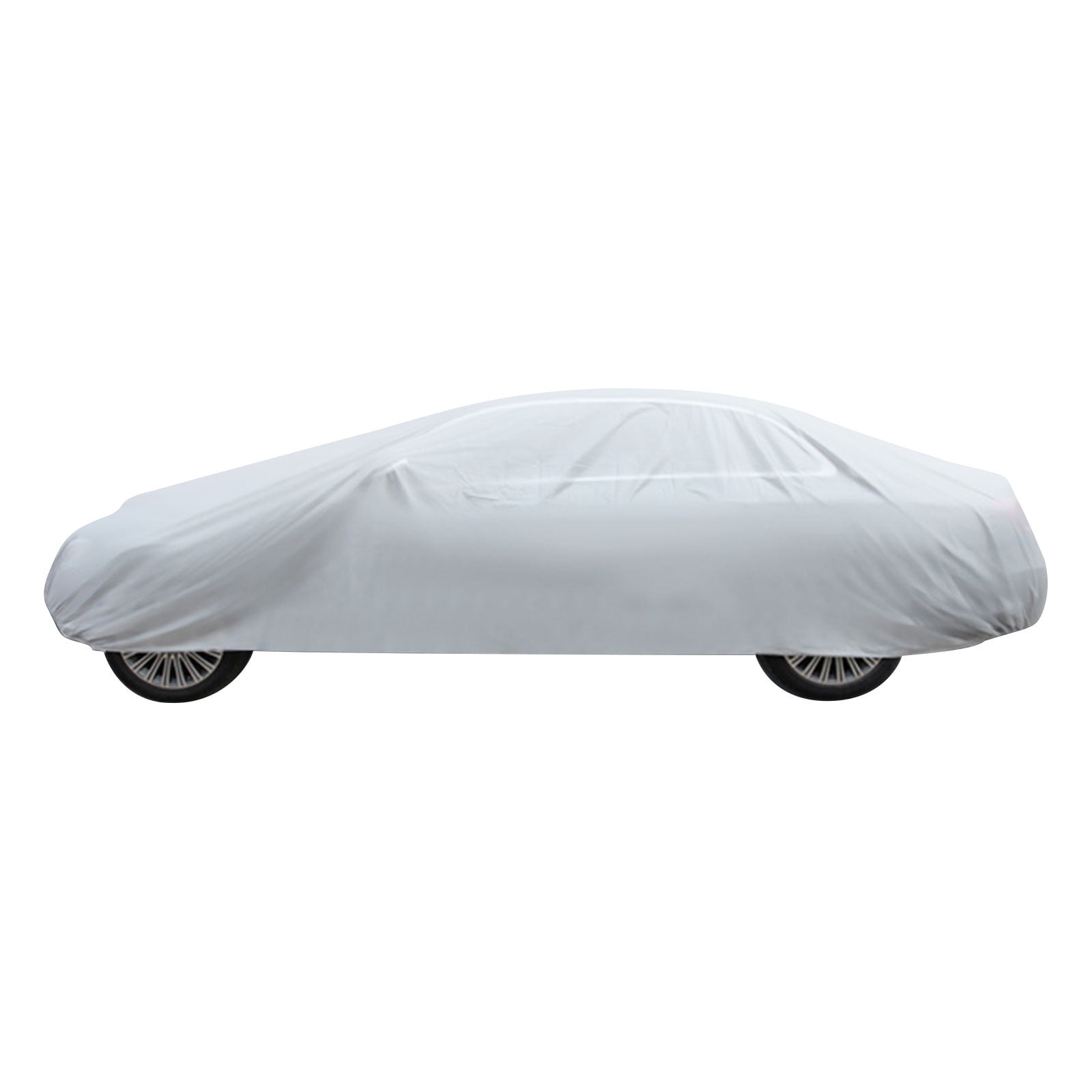 Car Cover Universal Fit - Lightweight All-Weather Protection Water & Scratch Resistant Fabric for Cars Trucks SUVs S - Image 2