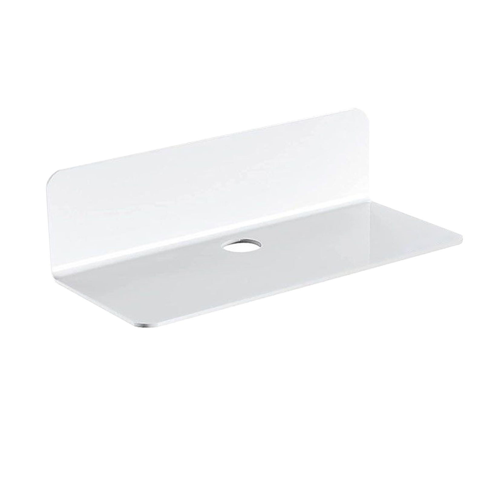 Acrylic Floating Shelves, 9 Inch Acrylic Wall Mounted Hanging Shelf Bookshelf for Bedroom, Gaming Room, Living Room, Bathroom, Office, 3.5x9.0x2.4 3.5