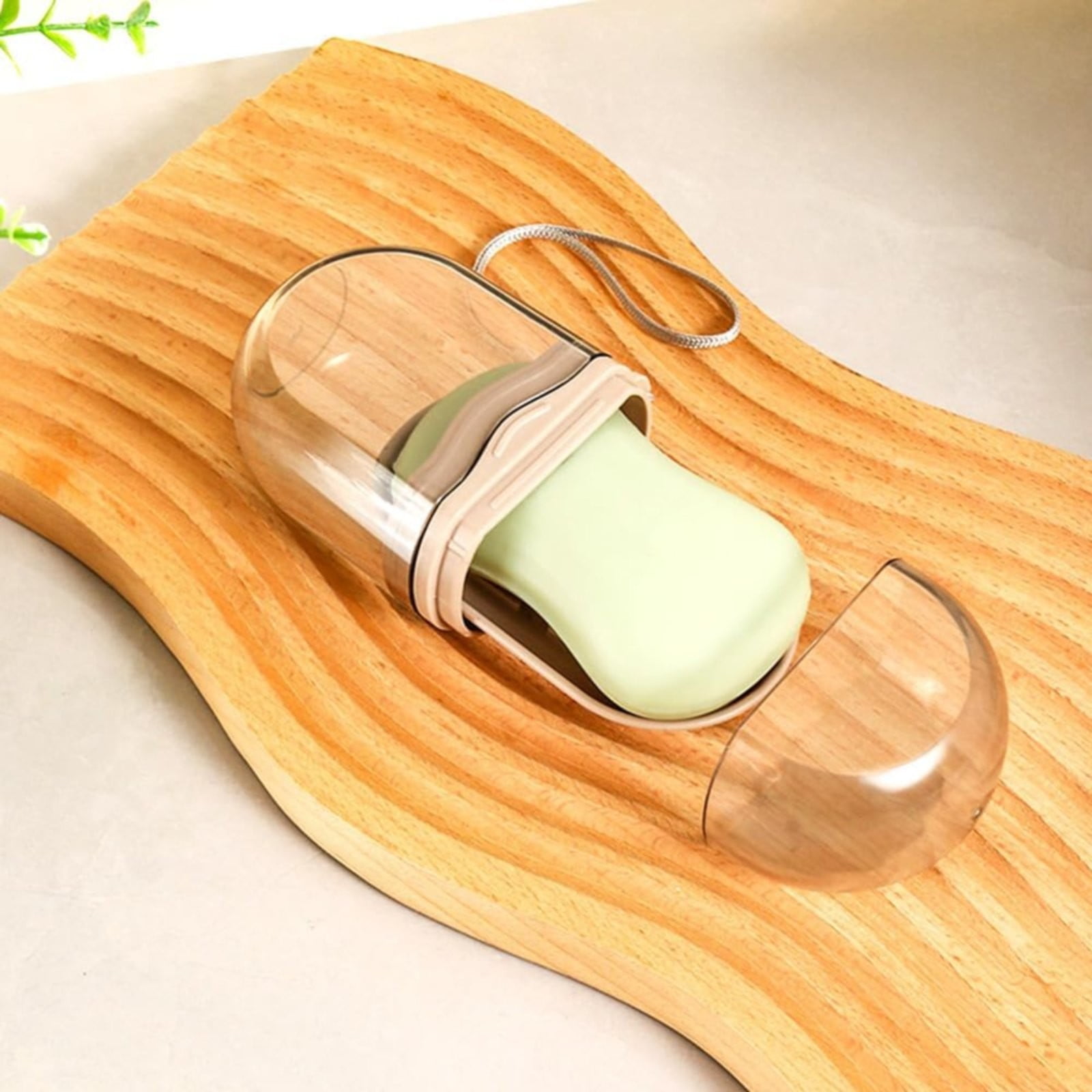 Bar Soap Holder Dish 1 Pack for Shower, Travel Soap Case with Lid for Gym, Camping Essentials, Travel Size Toiletries, Portable, Leakproof 4.33