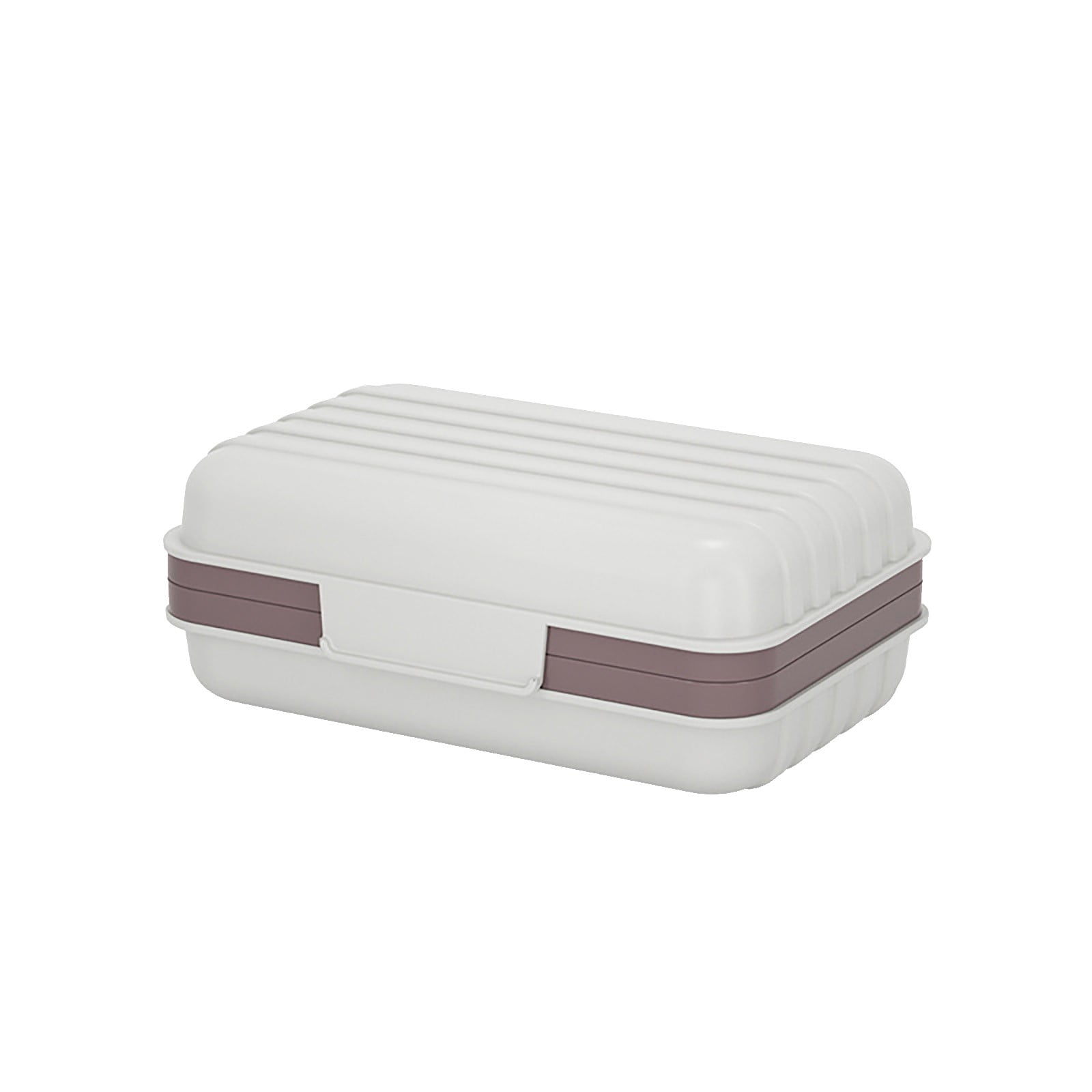Bar Soap Holder Dish 1 Pack for Shower, Travel Soap Case with Lid for Gym, Camping Essentials, Travel Size Toiletries, Portable, Leakproof 4.72