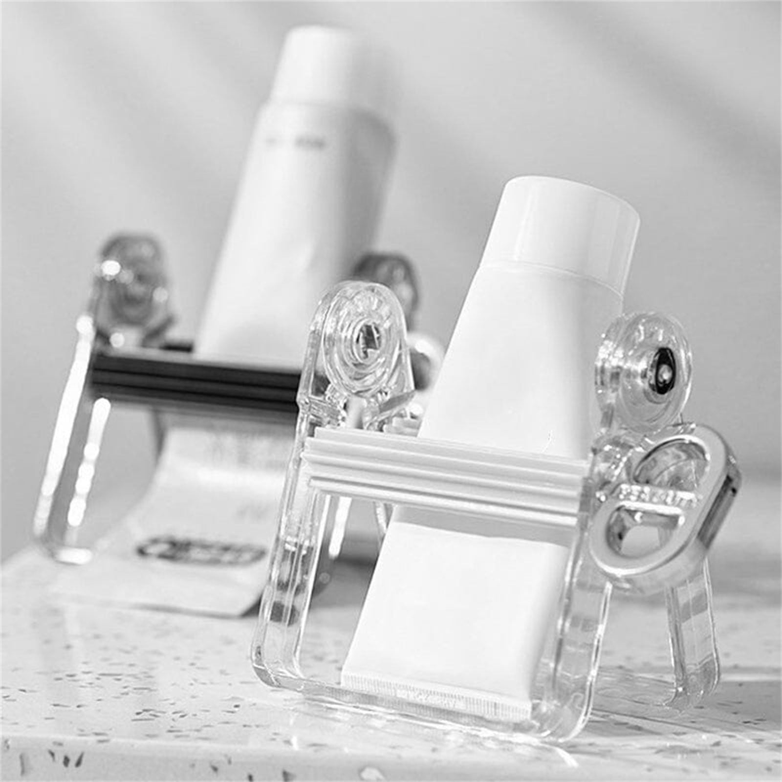 Luxury Paint Tube Squeezer Wringer Tool - Rolling Tube Squeeze Roller for Toothpaste - Toothpaste Tube Squeezer for Artists, Hair Salons, Painters - Daily Living Essential, (Black) 3.39x4.13x3.78 3.39
